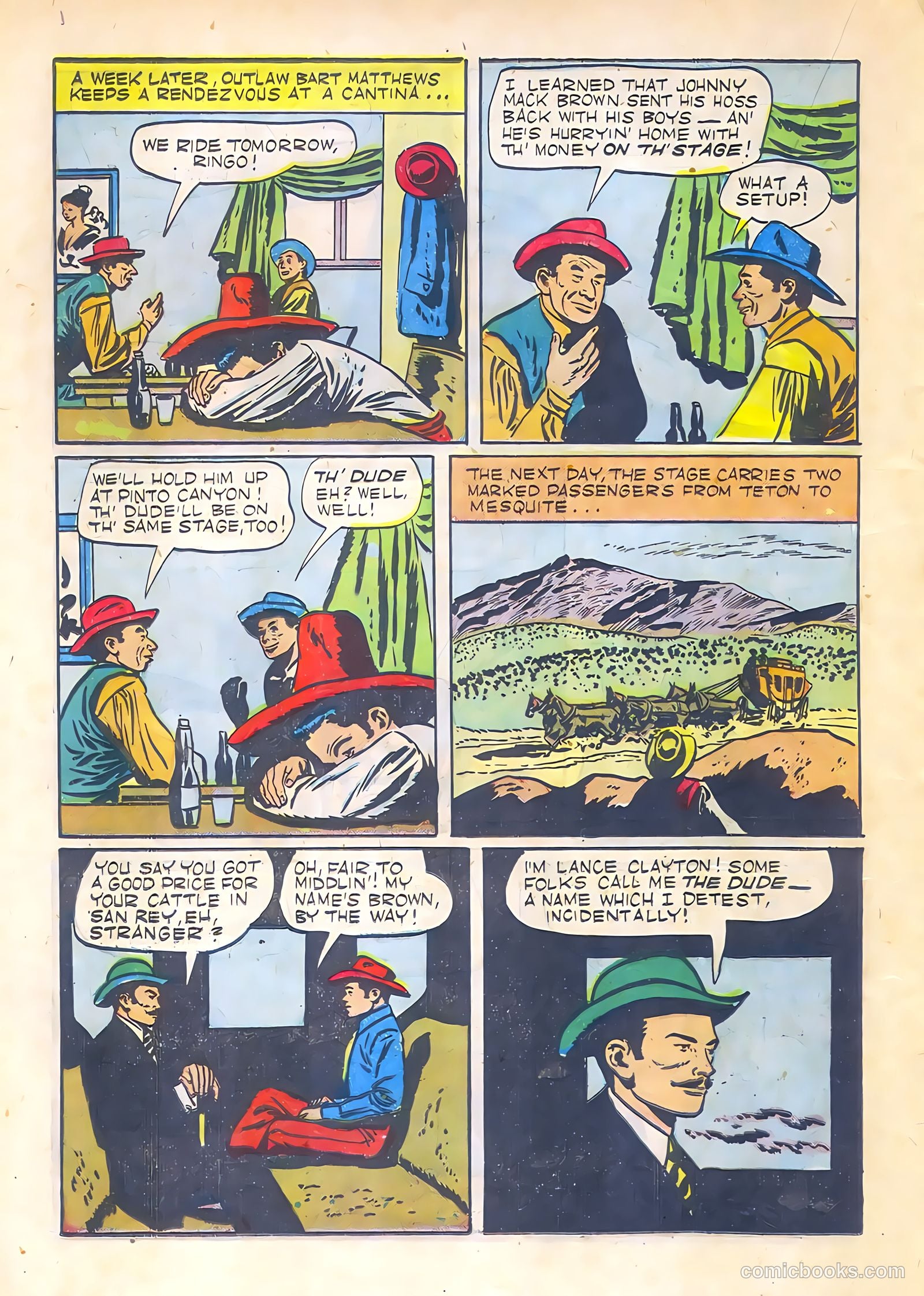 Johnny Mack Brown #3 (1951) — page 30 of 52