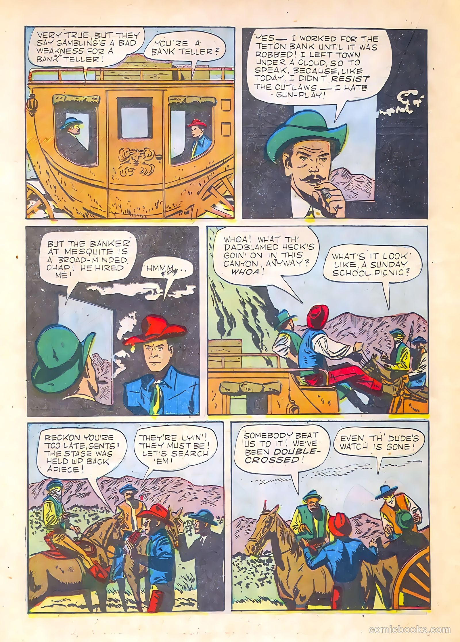 Johnny Mack Brown #3 (1951) — page 32 of 52