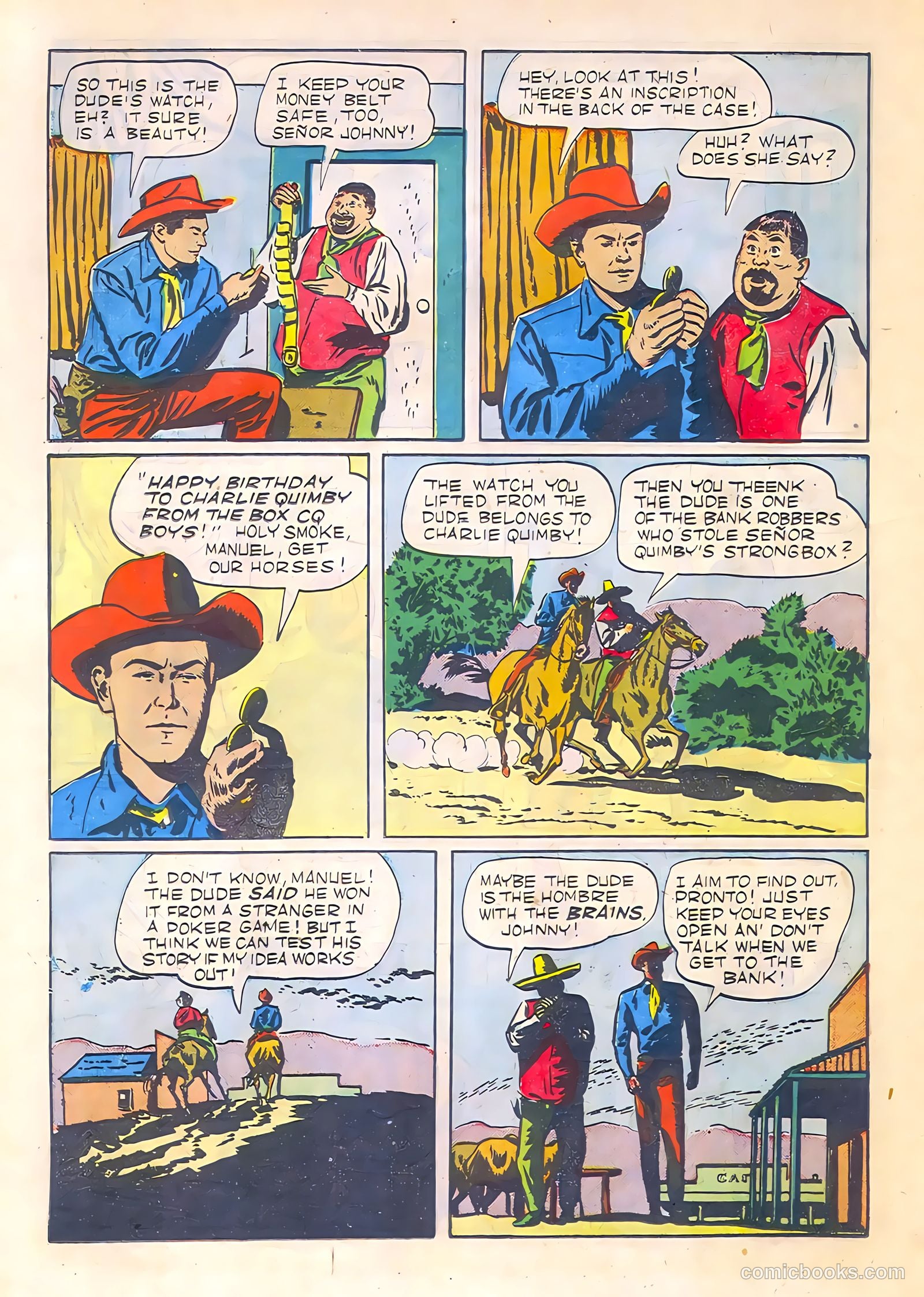 Johnny Mack Brown #3 (1951) — page 34 of 52
