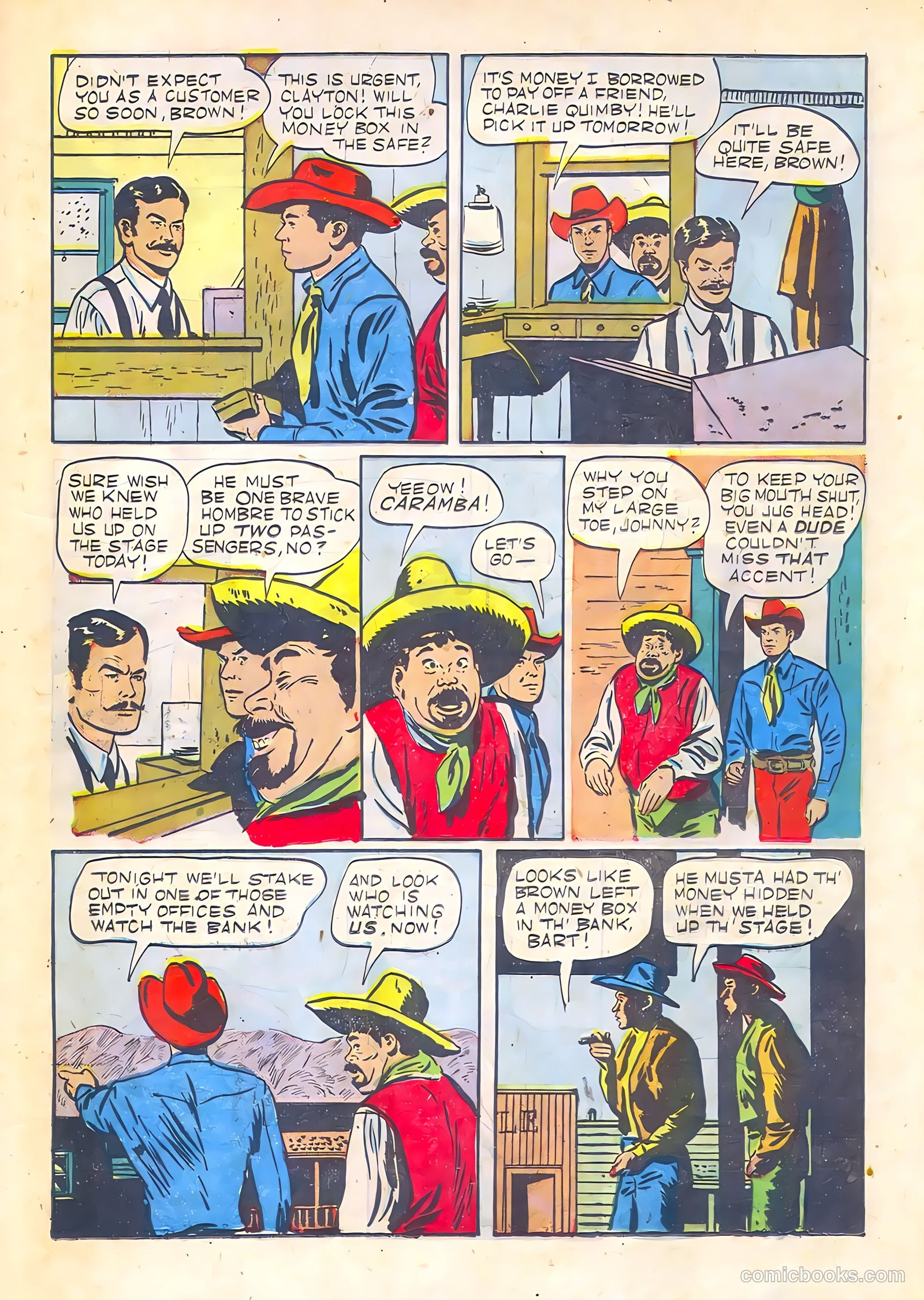 Johnny Mack Brown #3 (1951) — page 35 of 52