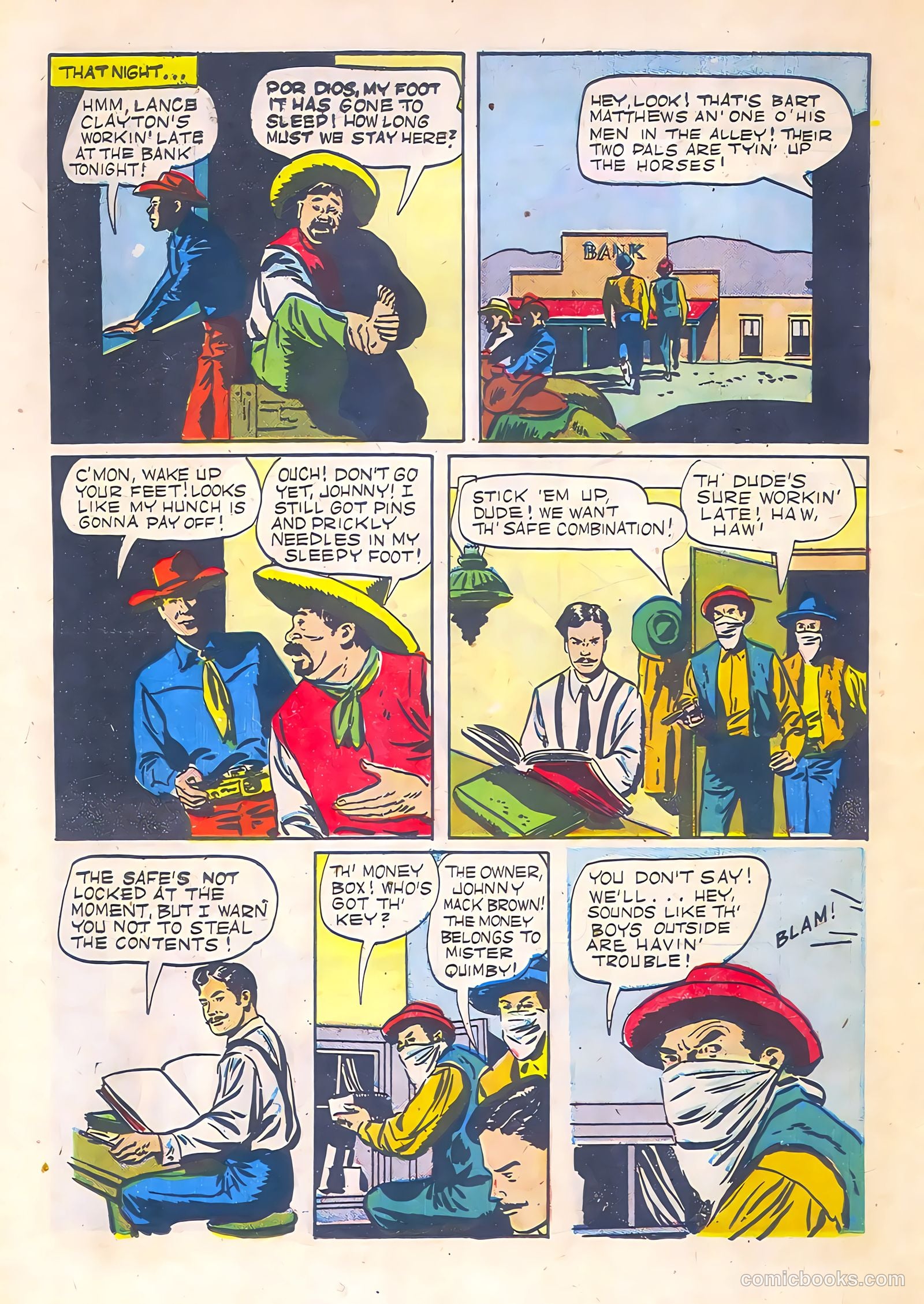 Johnny Mack Brown #3 (1951) — page 36 of 52