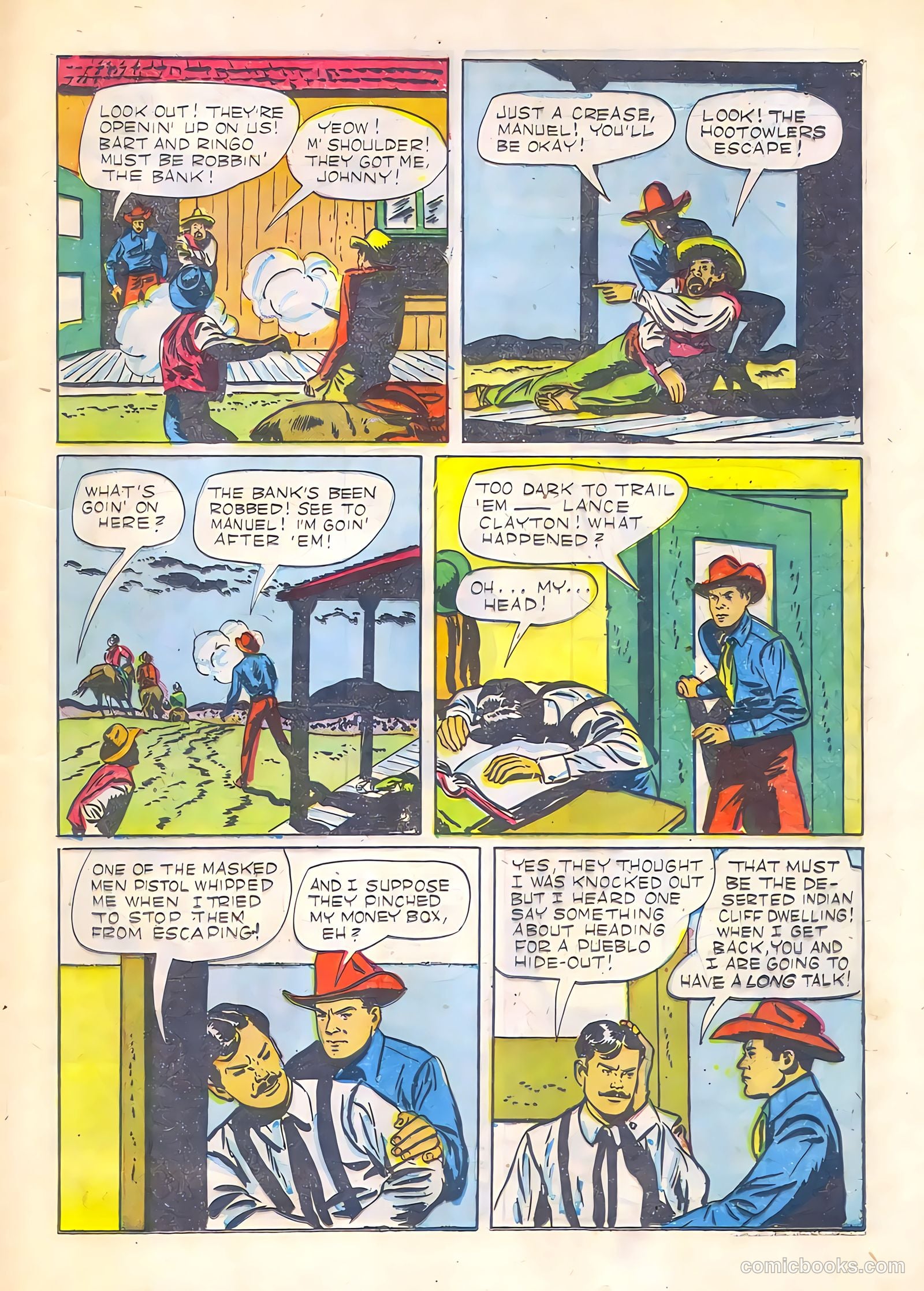 Johnny Mack Brown #3 (1951) — page 37 of 52