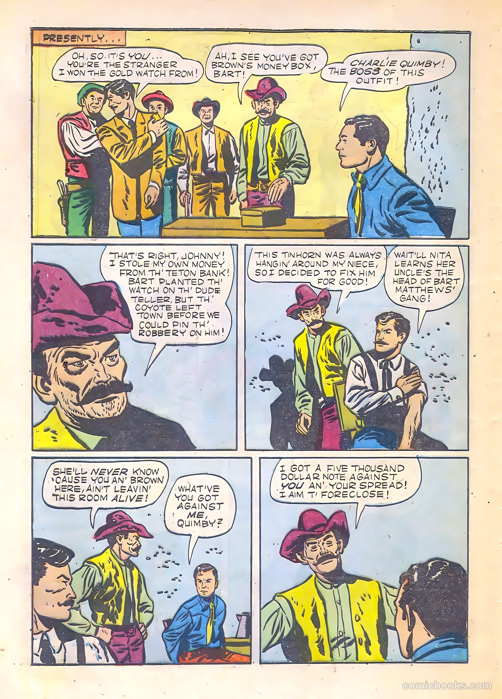 Johnny Mack Brown #3 (1951) — page 40 of 52