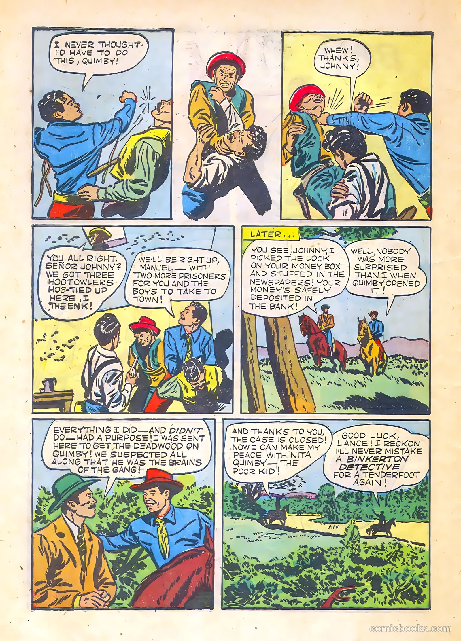 Johnny Mack Brown #3 (1951) — page 42 of 52