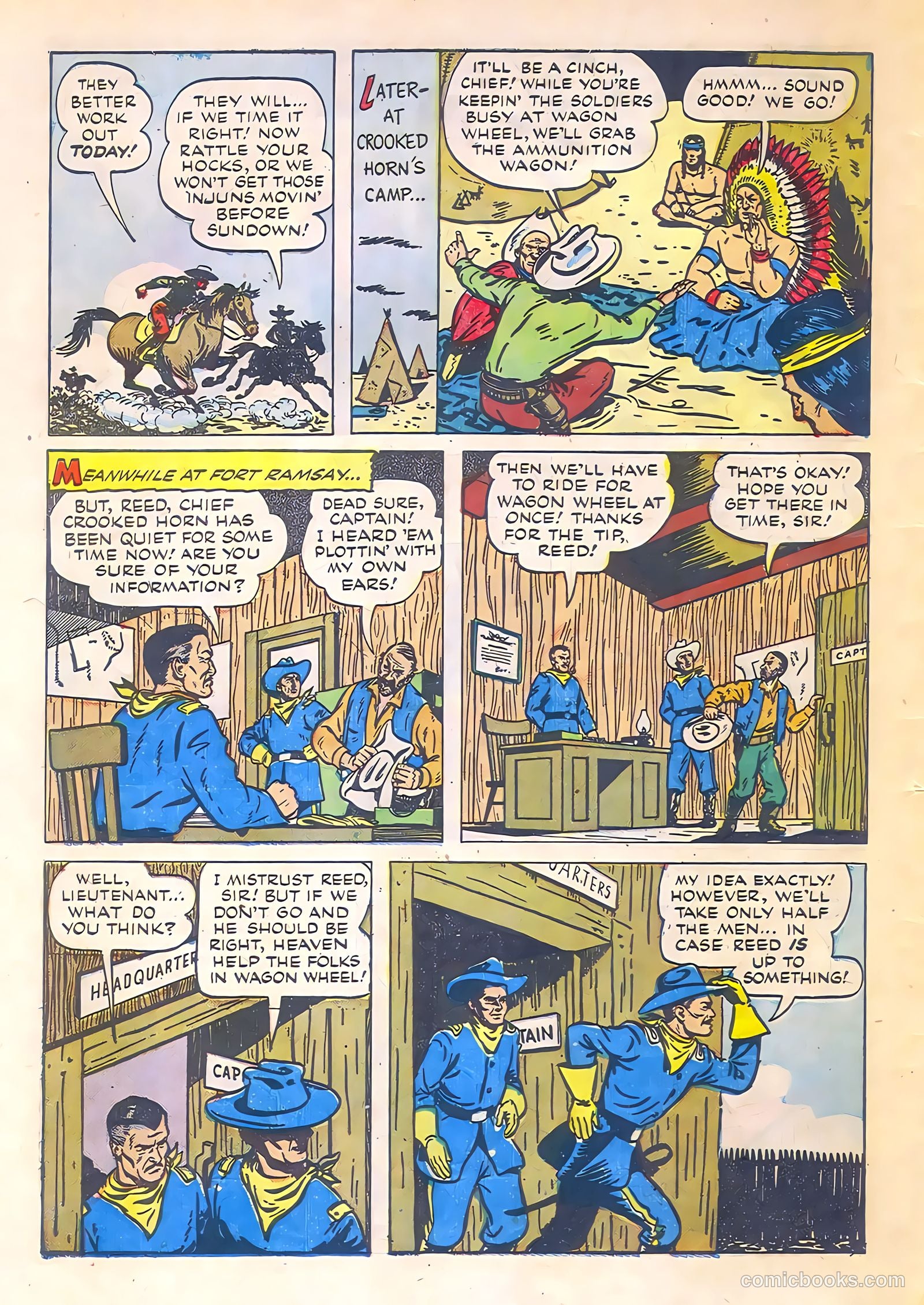 Johnny Mack Brown #3 (1951) — page 48 of 52