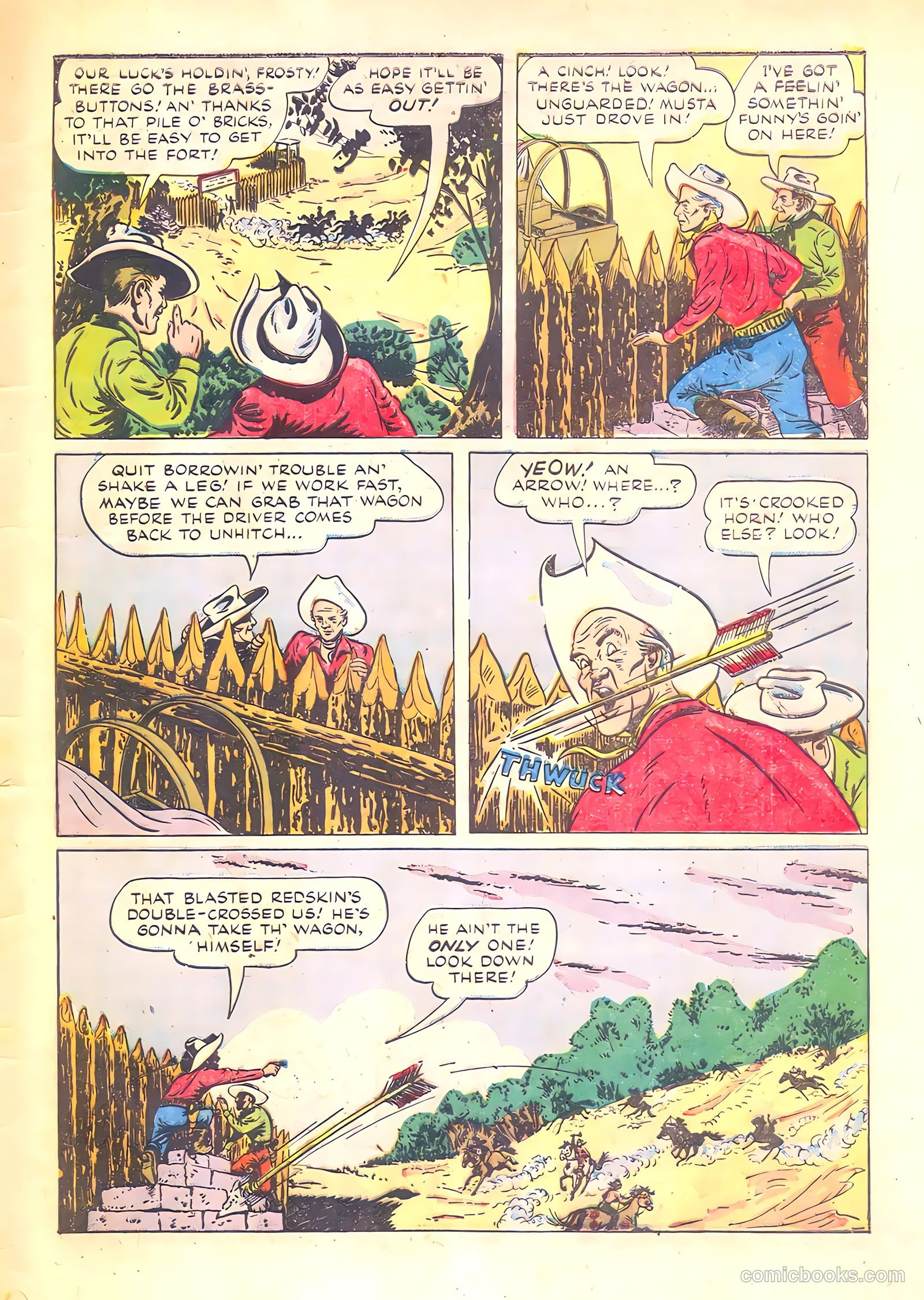 Johnny Mack Brown #3 (1951) — page 49 of 52