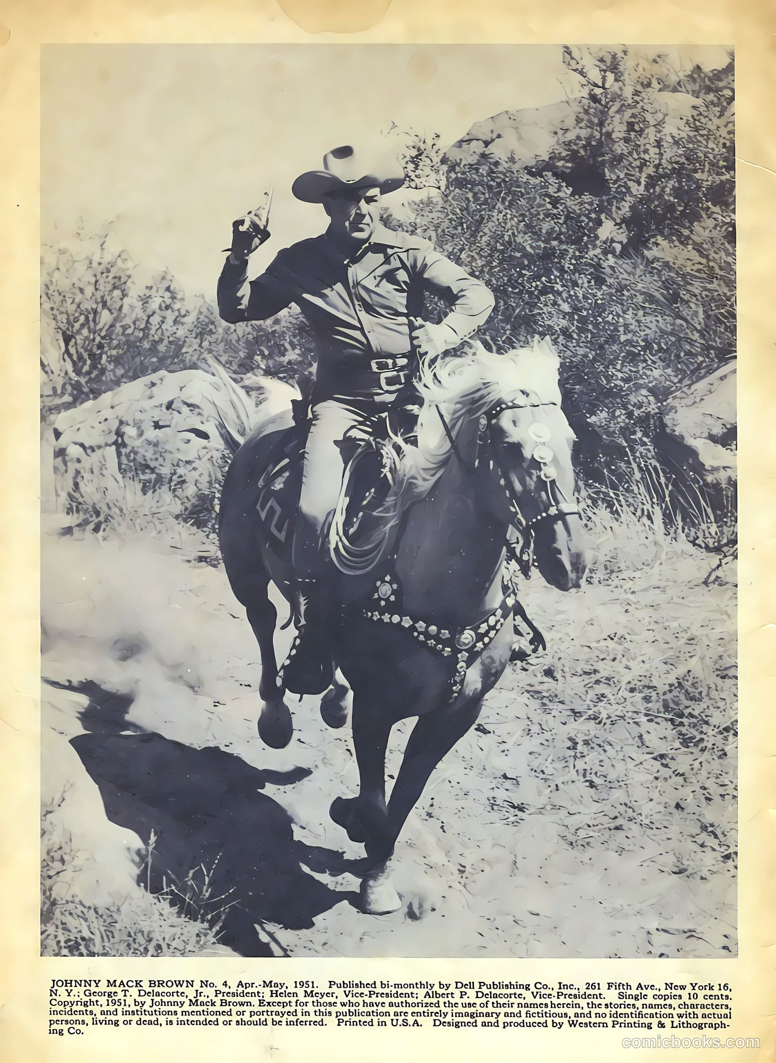 Johnny Mack Brown #4 (1951) — page 2 of 36