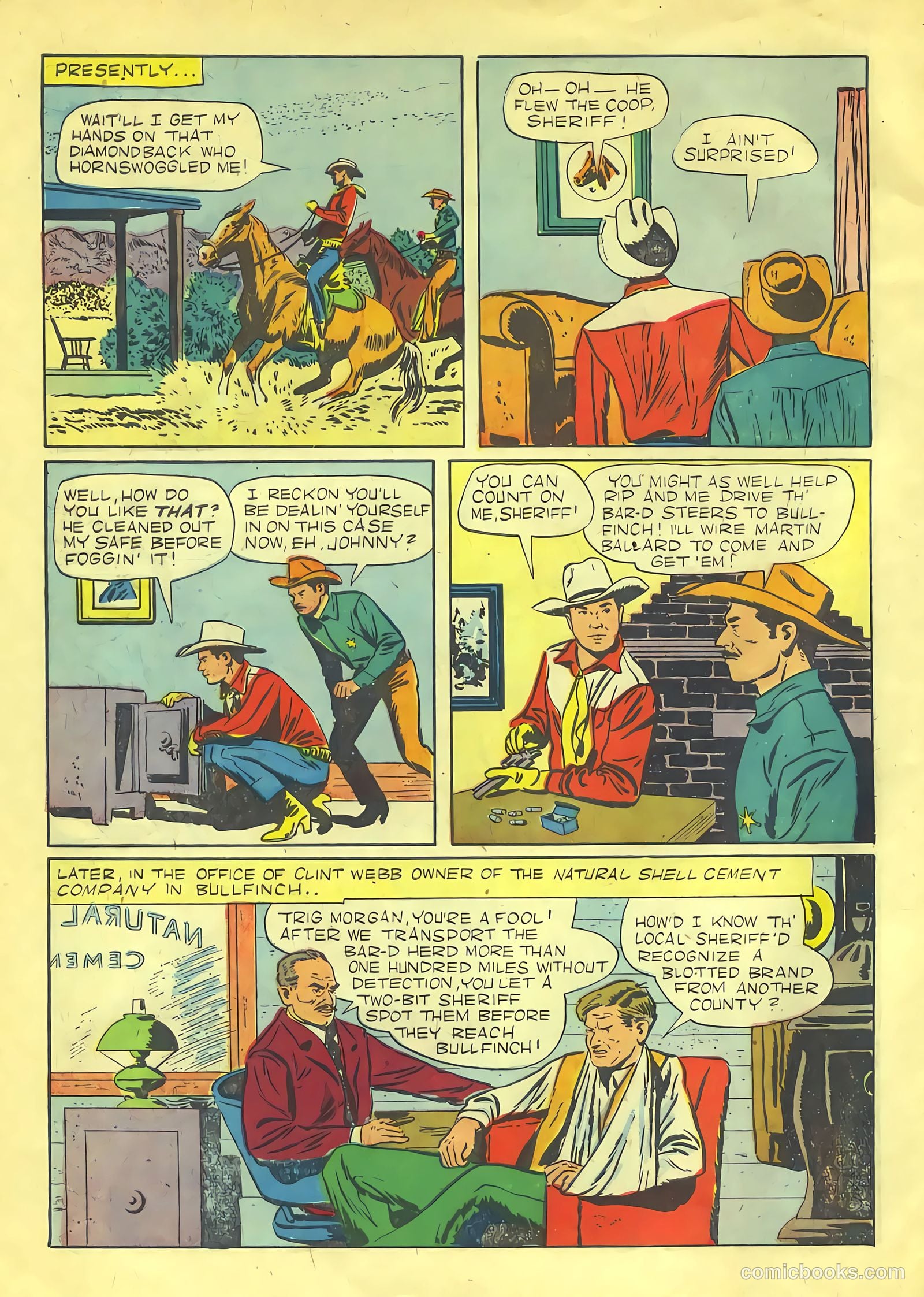 Johnny Mack Brown #4 (1951) — page 6 of 36
