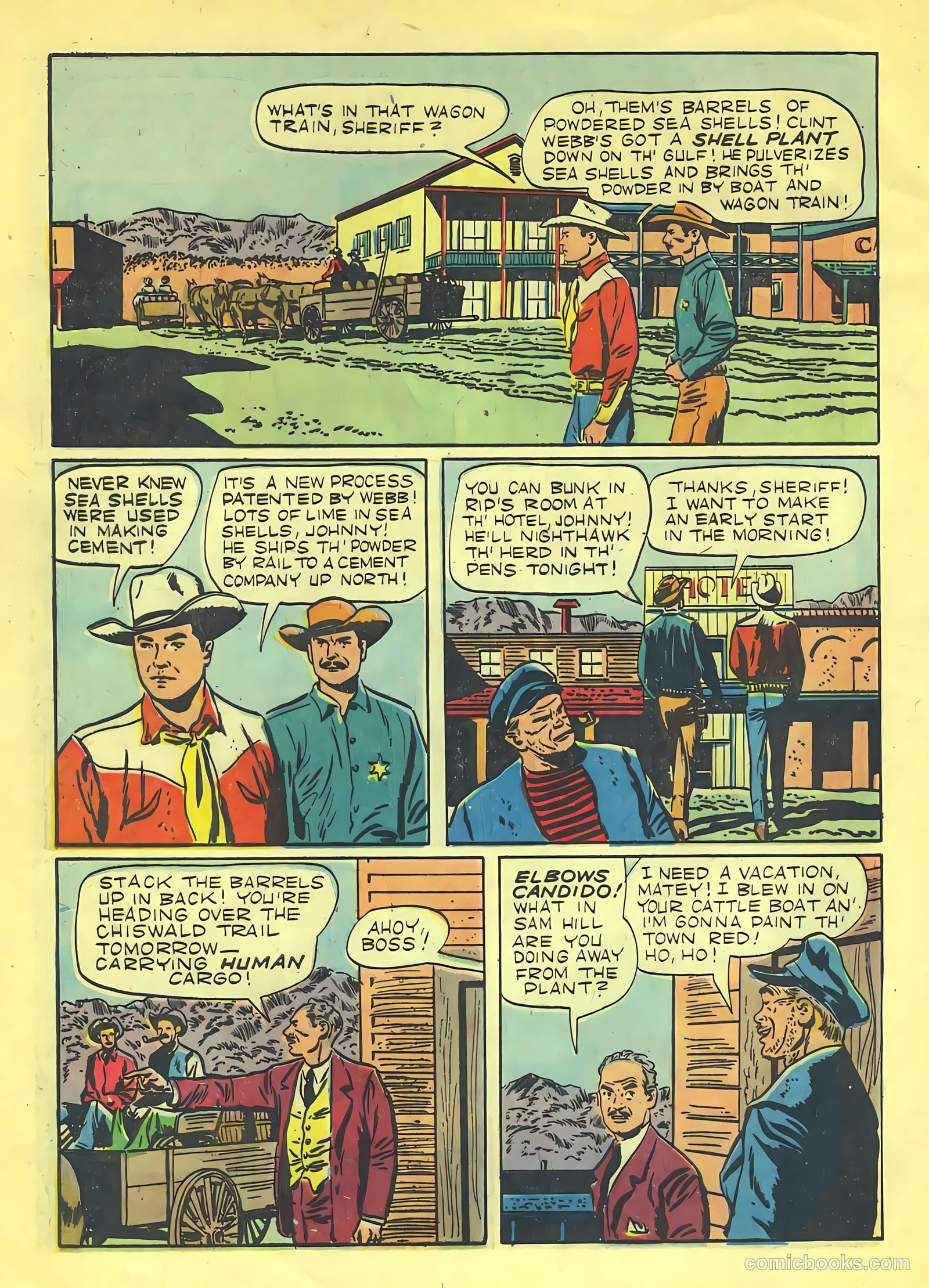 Johnny Mack Brown #4 (1951) — page 8 of 36