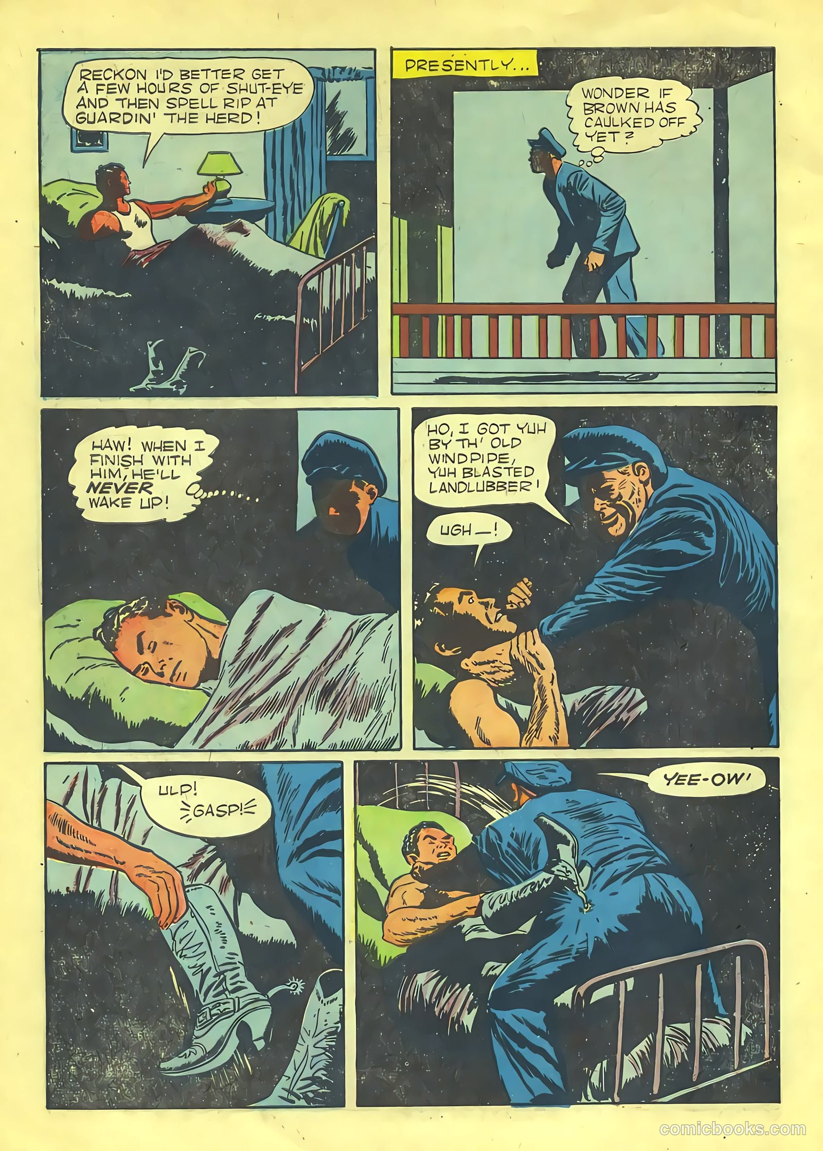 Johnny Mack Brown #4 (1951) — page 10 of 36