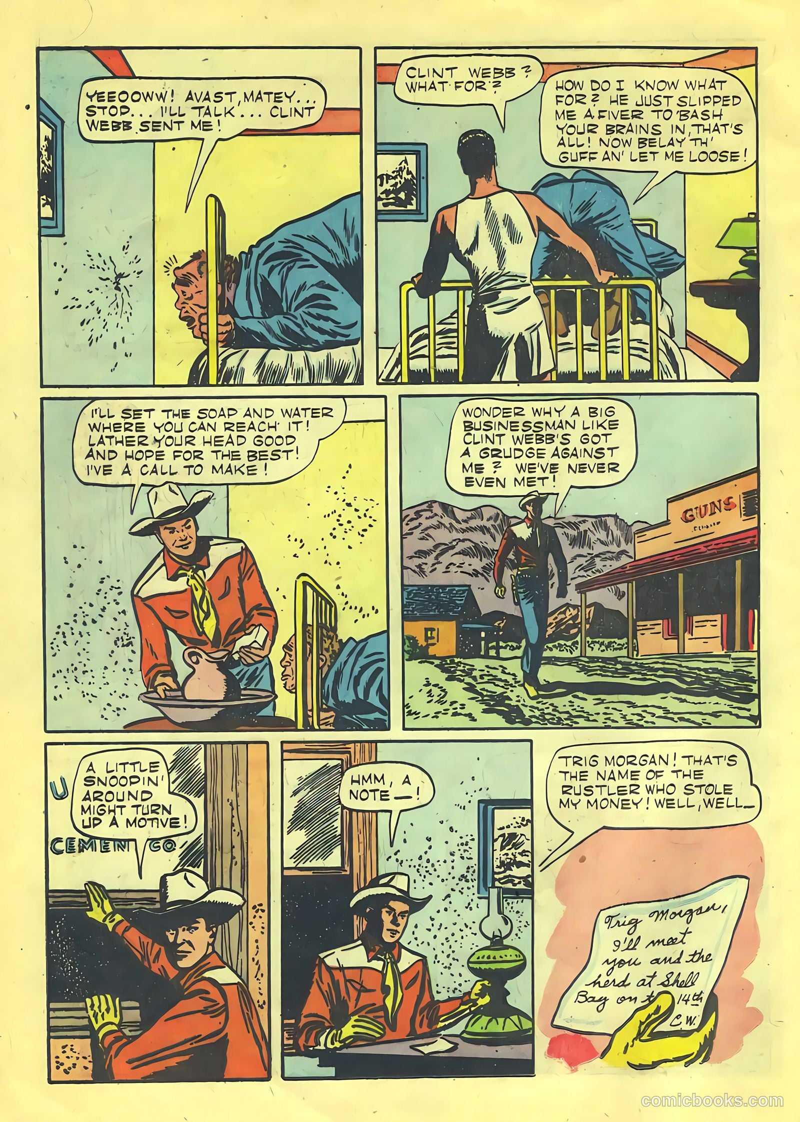Johnny Mack Brown #4 (1951) — page 12 of 36