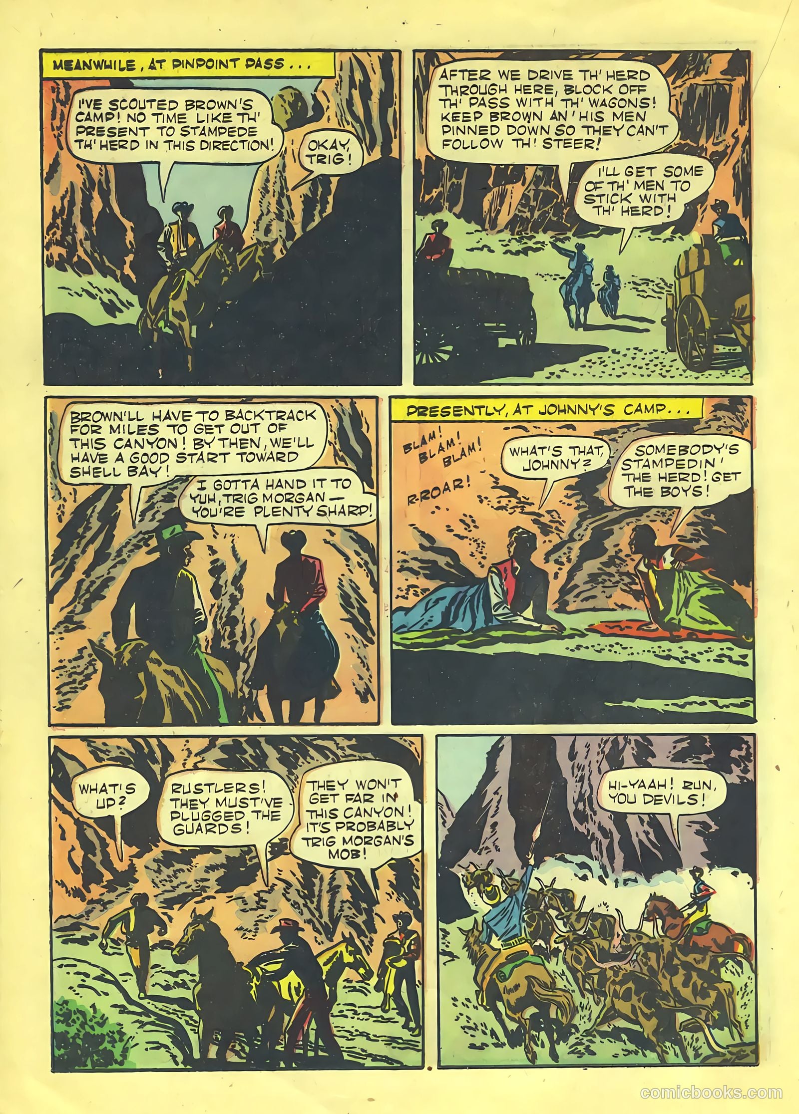 Johnny Mack Brown #4 (1951) — page 16 of 36