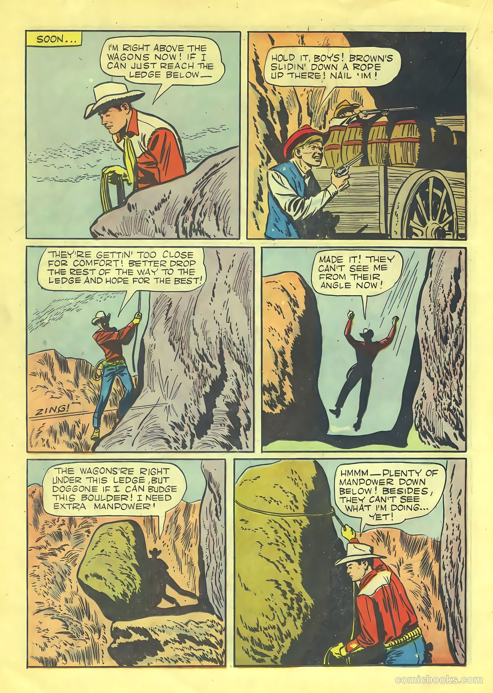 Johnny Mack Brown #4 (1951) — page 18 of 36