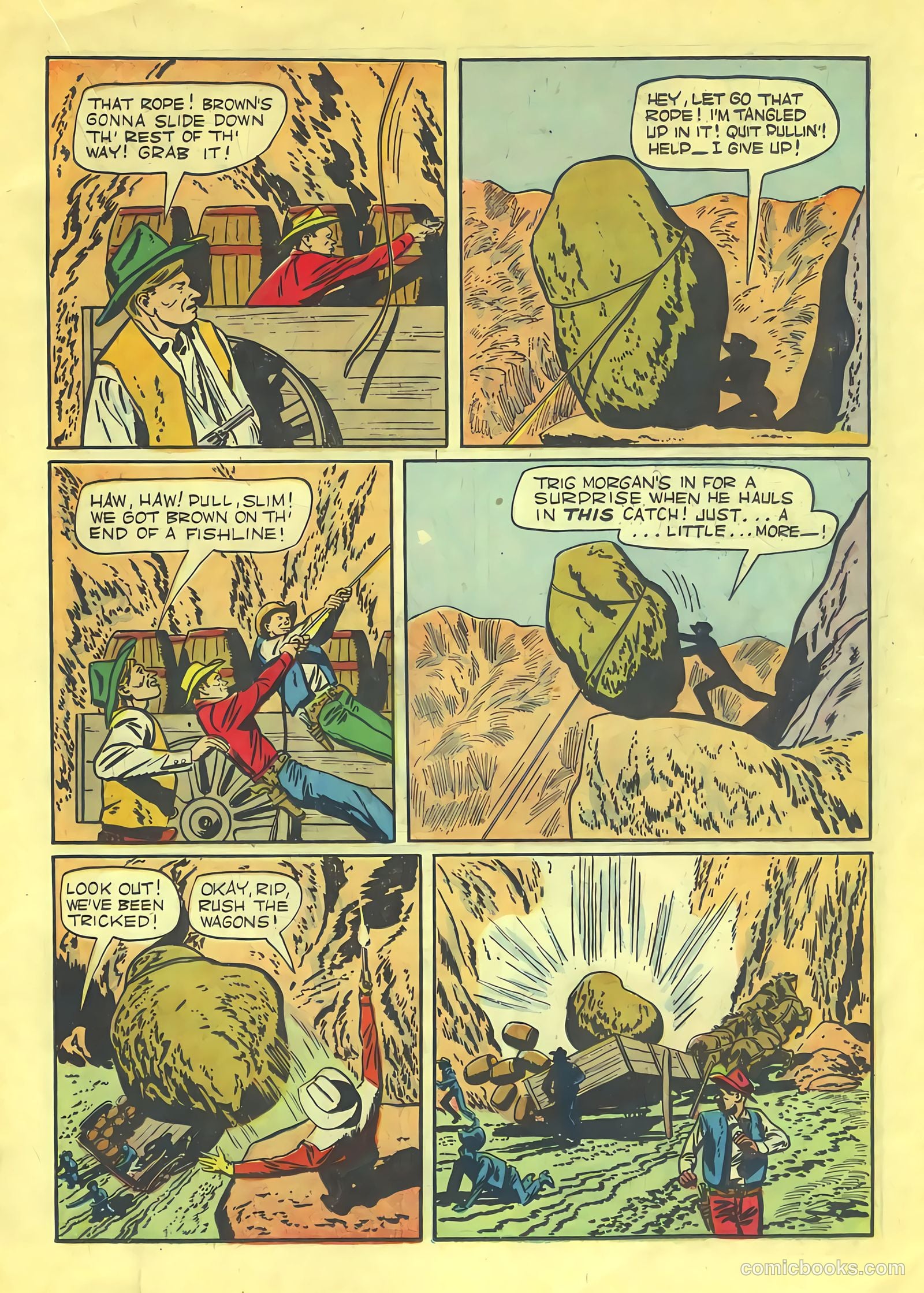 Johnny Mack Brown #4 (1951) — page 19 of 36