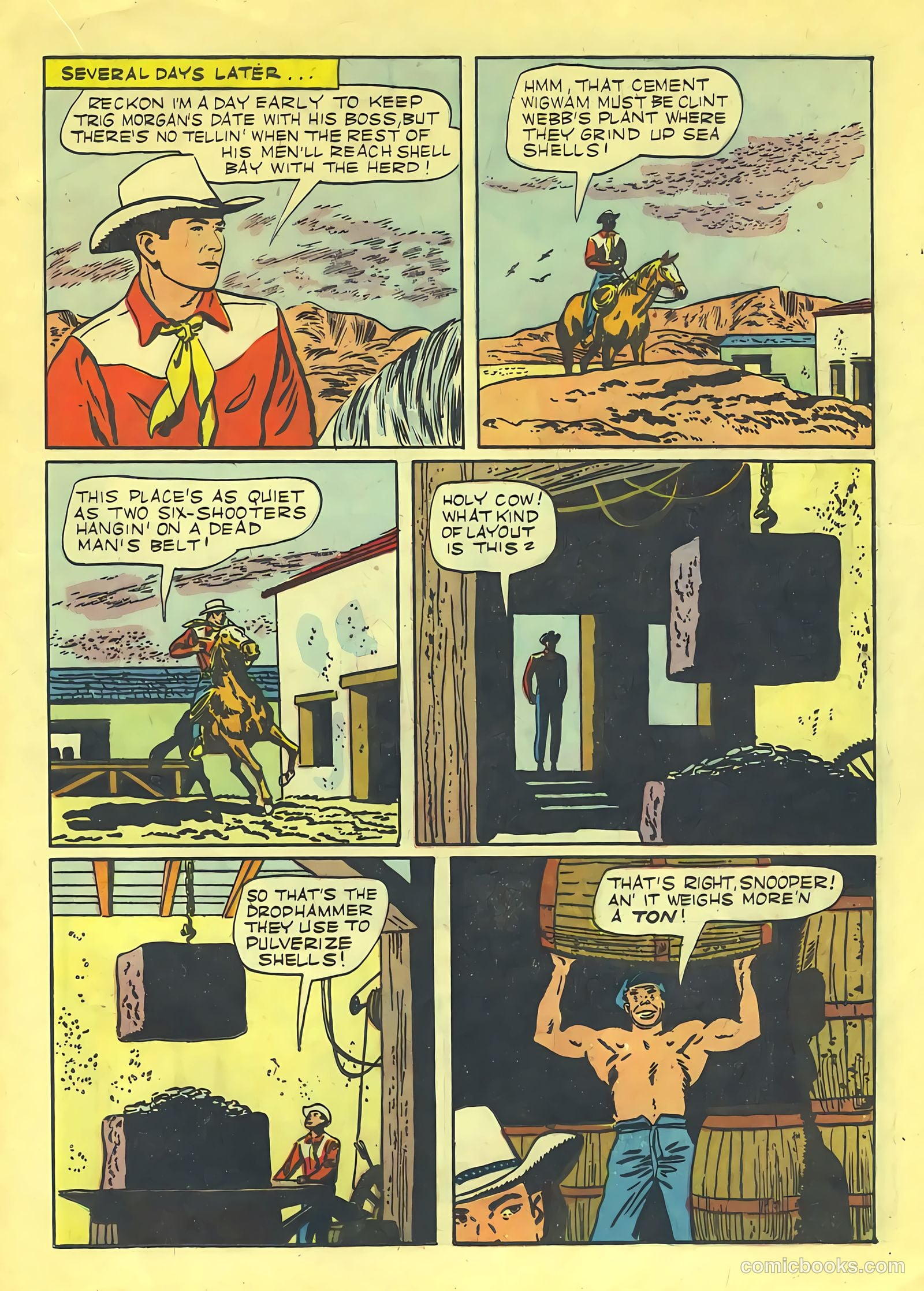Johnny Mack Brown #4 (1951) — page 21 of 36