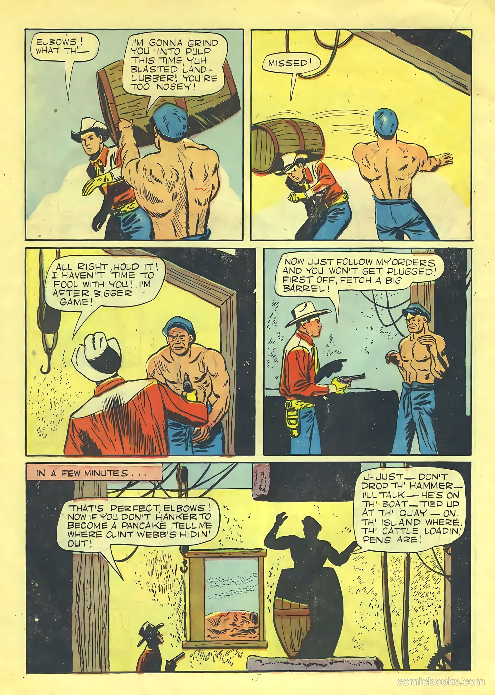 Johnny Mack Brown #4 (1951) — page 22 of 36