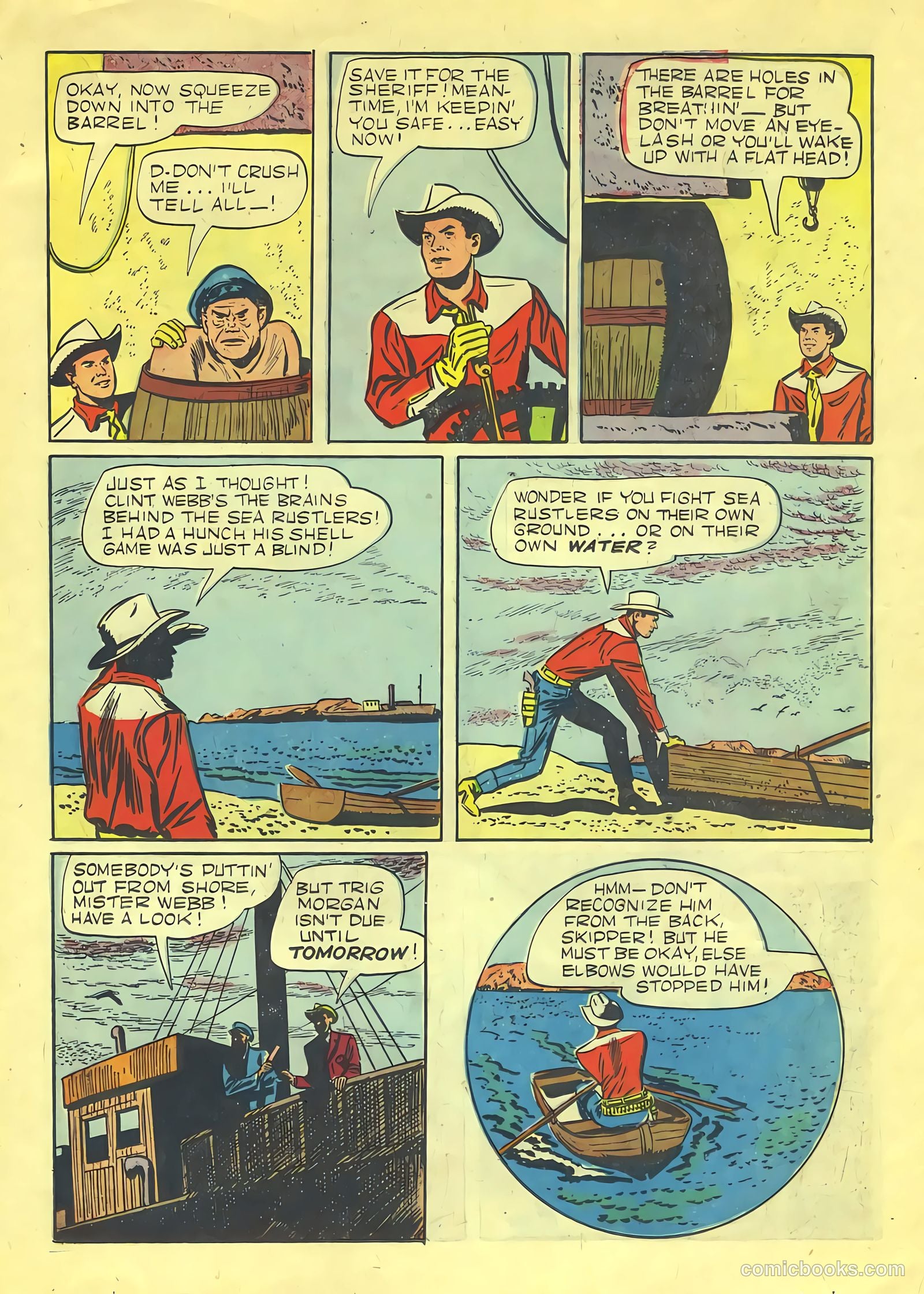 Johnny Mack Brown #4 (1951) — page 23 of 36