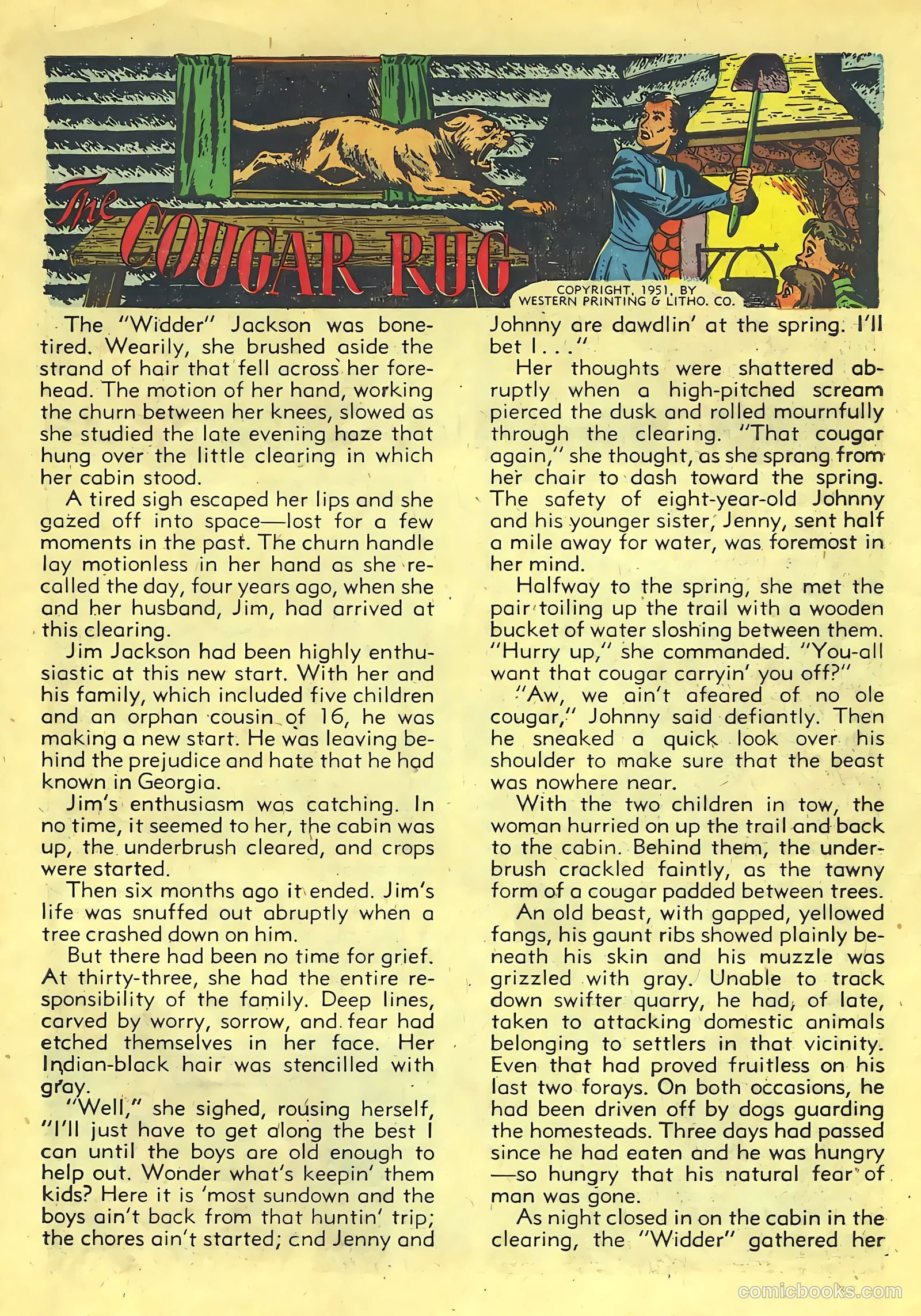 Johnny Mack Brown #4 (1951) — page 27 of 36