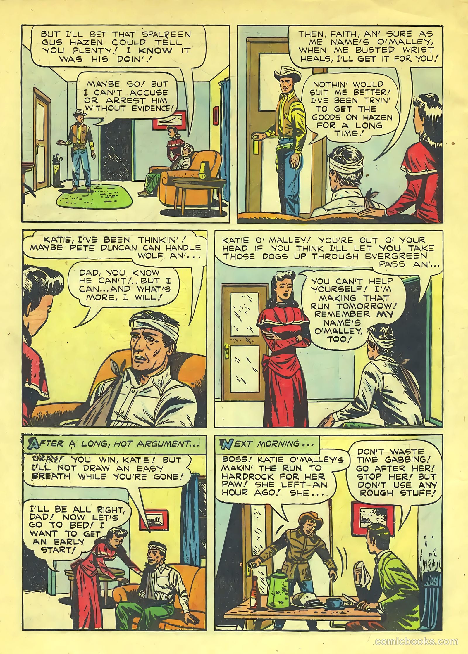Johnny Mack Brown #4 (1951) — page 32 of 36