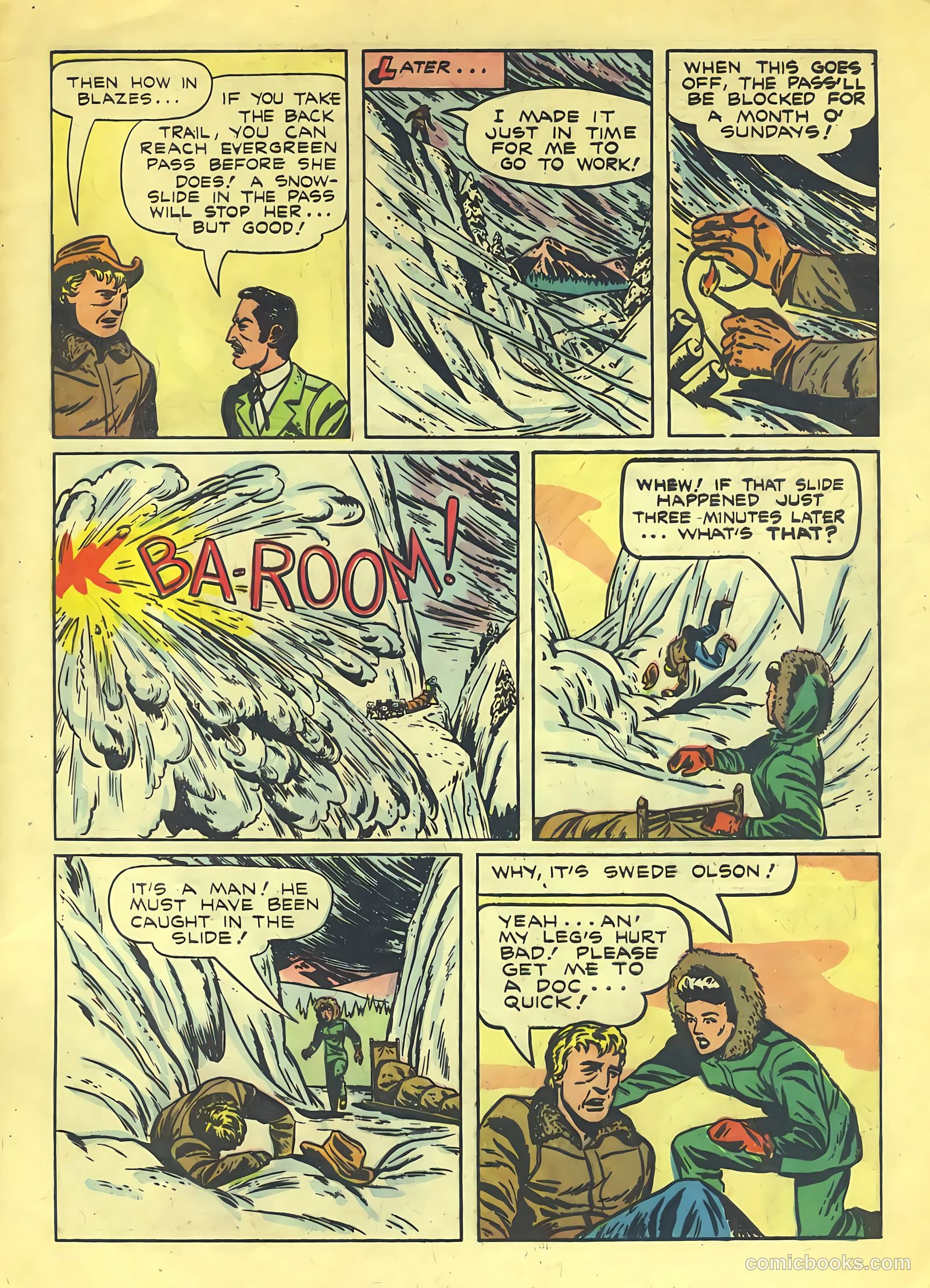 Johnny Mack Brown #4 (1951) — page 33 of 36