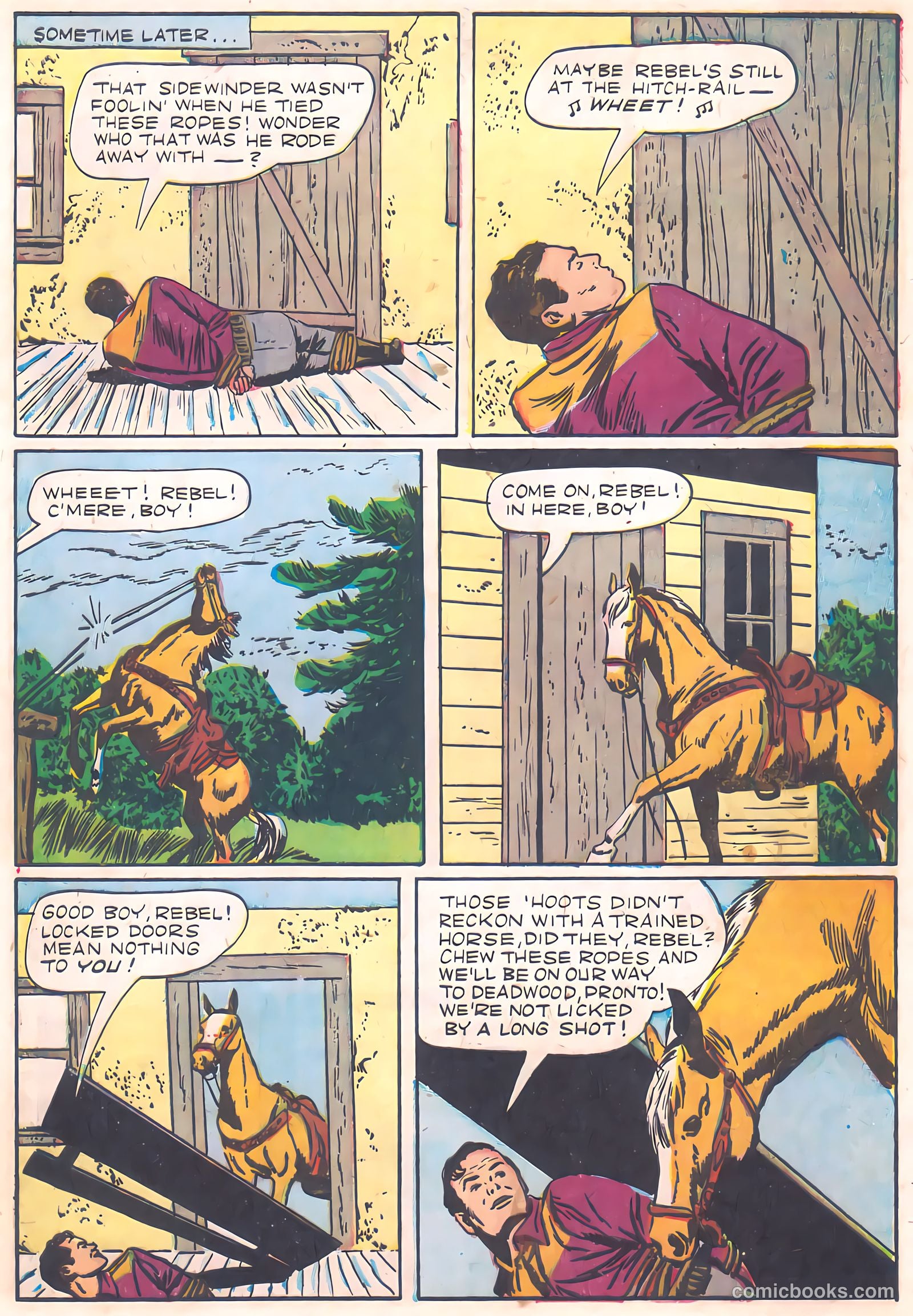 Johnny Mack Brown #5 (1951) — page 5 of 36