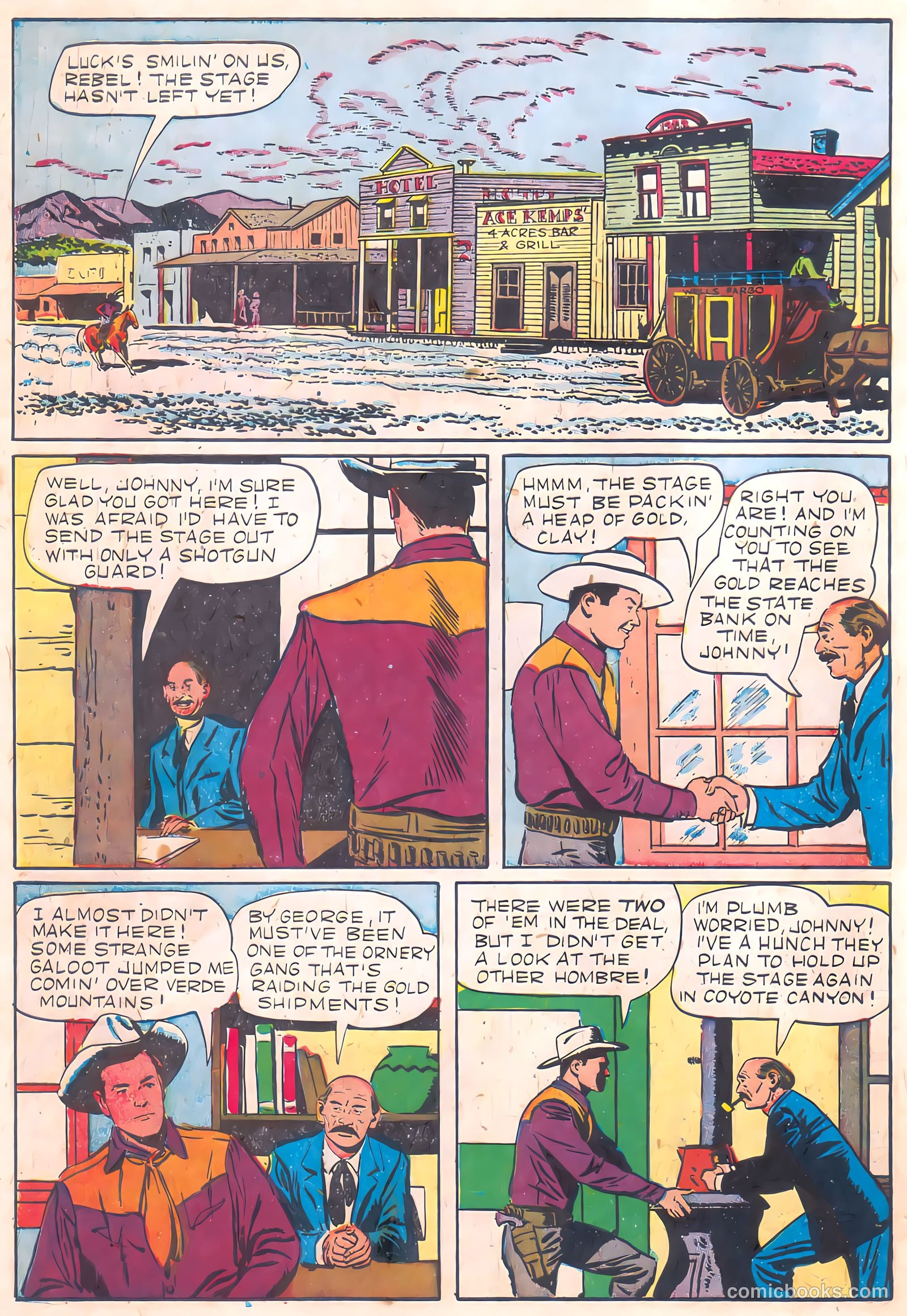 Johnny Mack Brown #5 (1951) — page 6 of 36