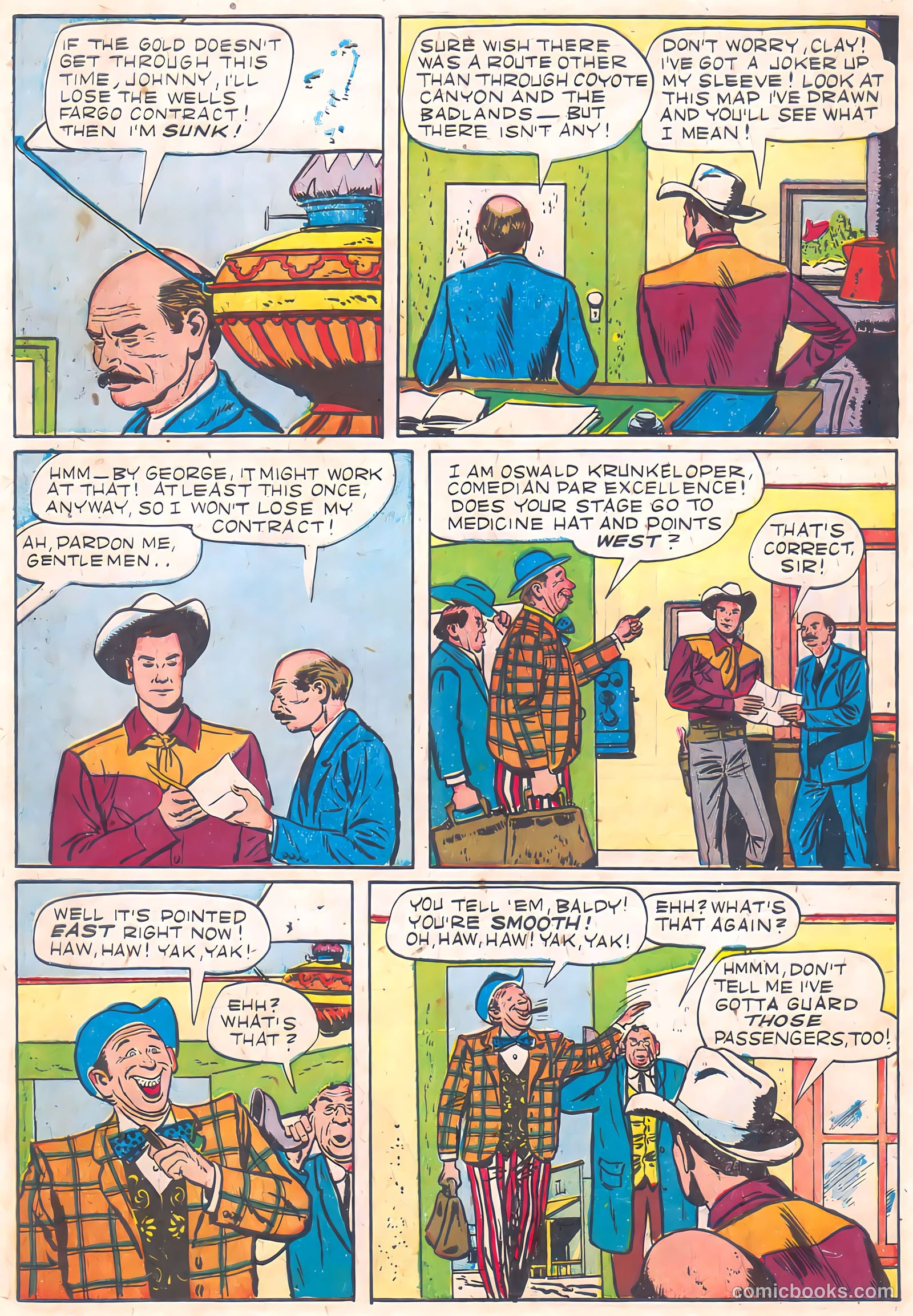 Johnny Mack Brown #5 (1951) — page 7 of 36