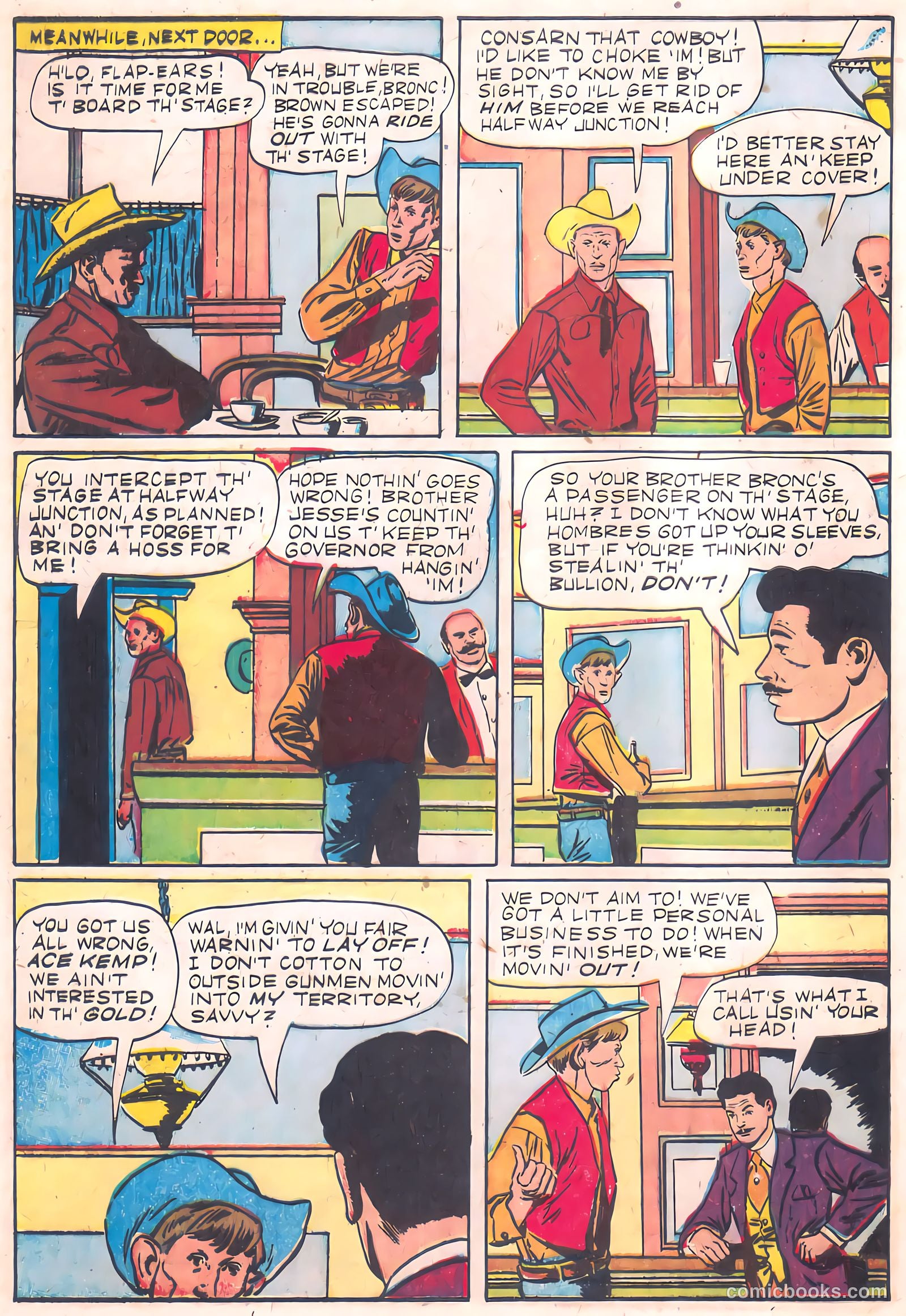 Johnny Mack Brown #5 (1951) — page 8 of 36