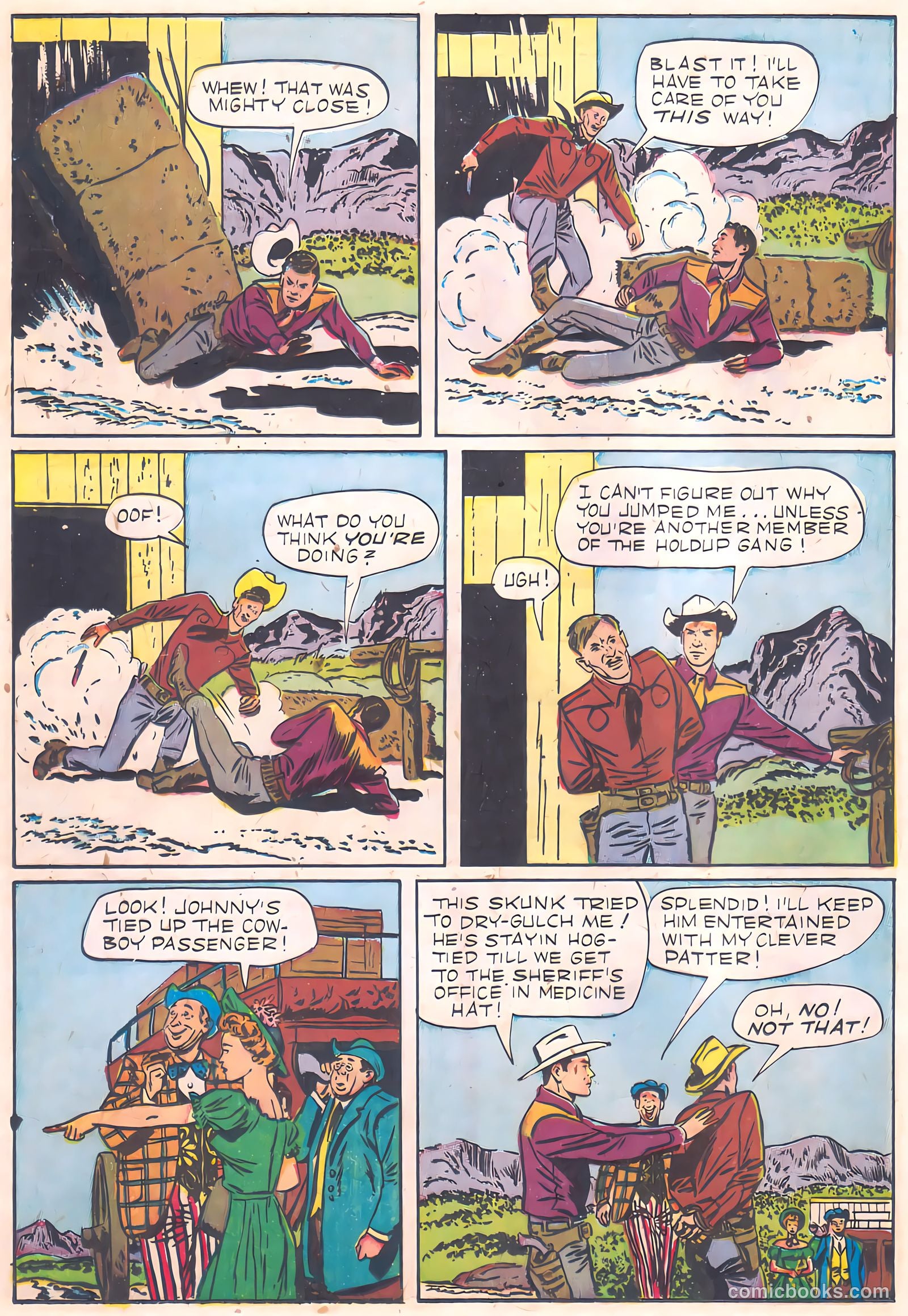 Johnny Mack Brown #5 (1951) — page 12 of 36