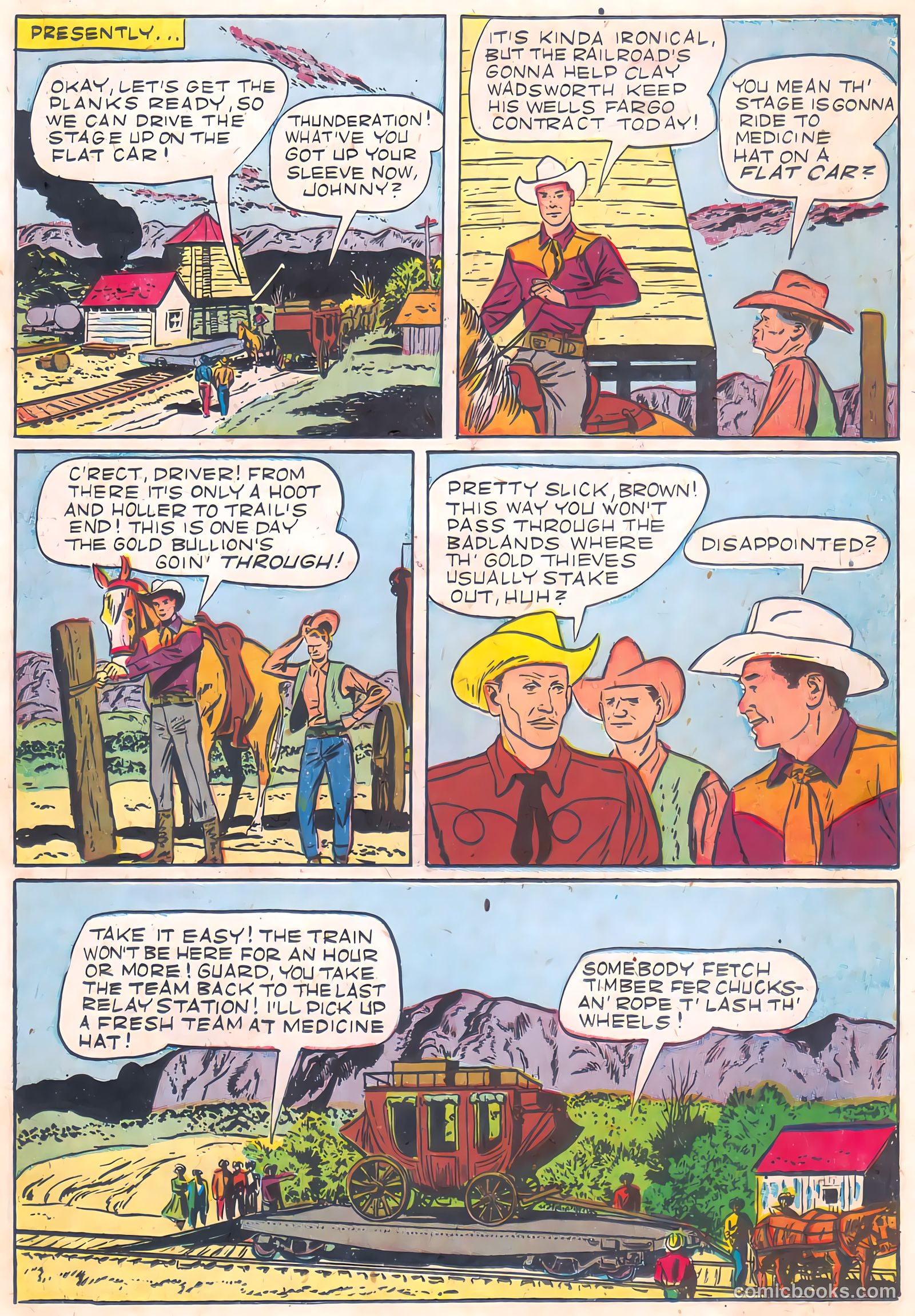 Johnny Mack Brown #5 (1951) — page 15 of 36