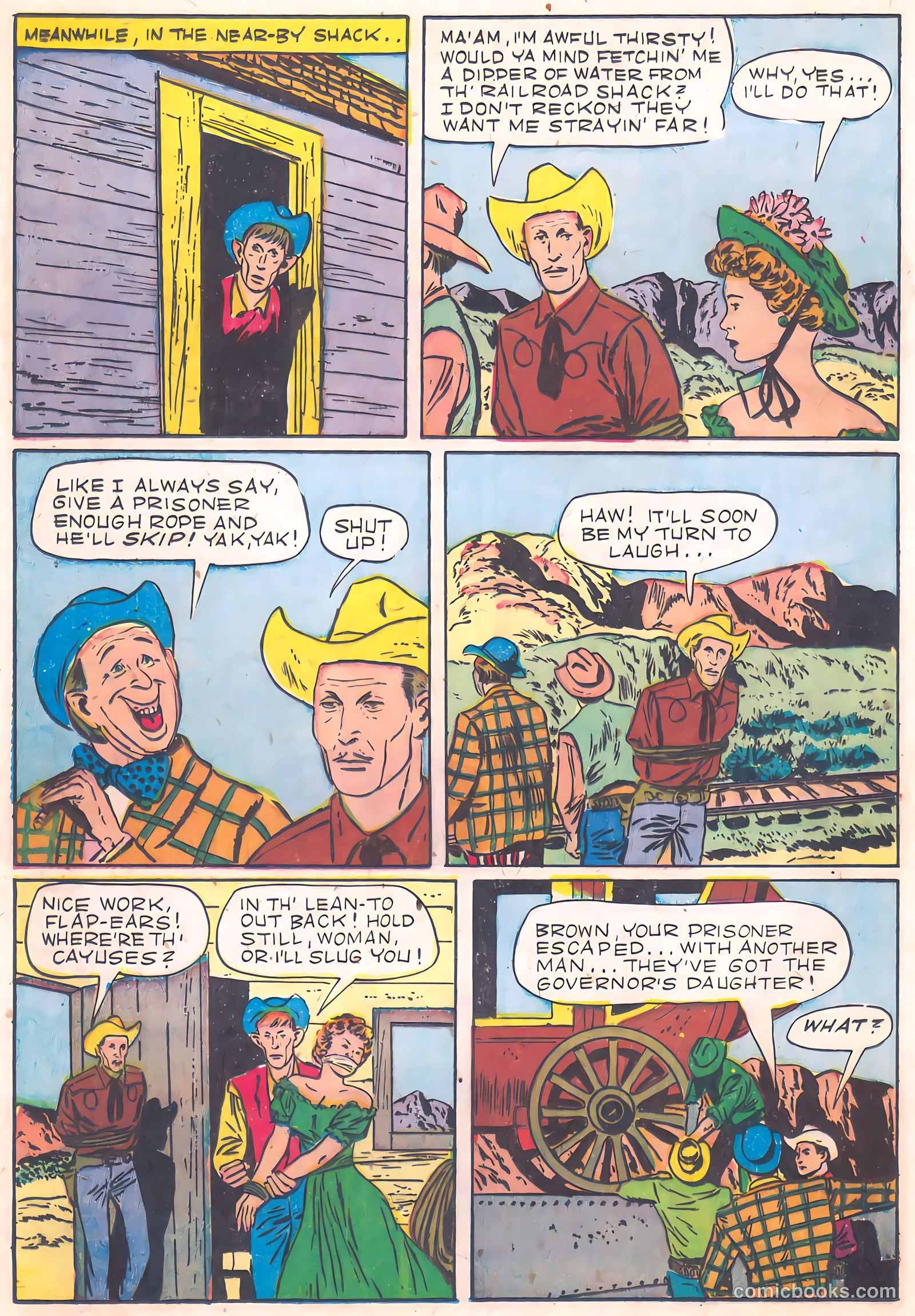 Johnny Mack Brown #5 (1951) — page 16 of 36