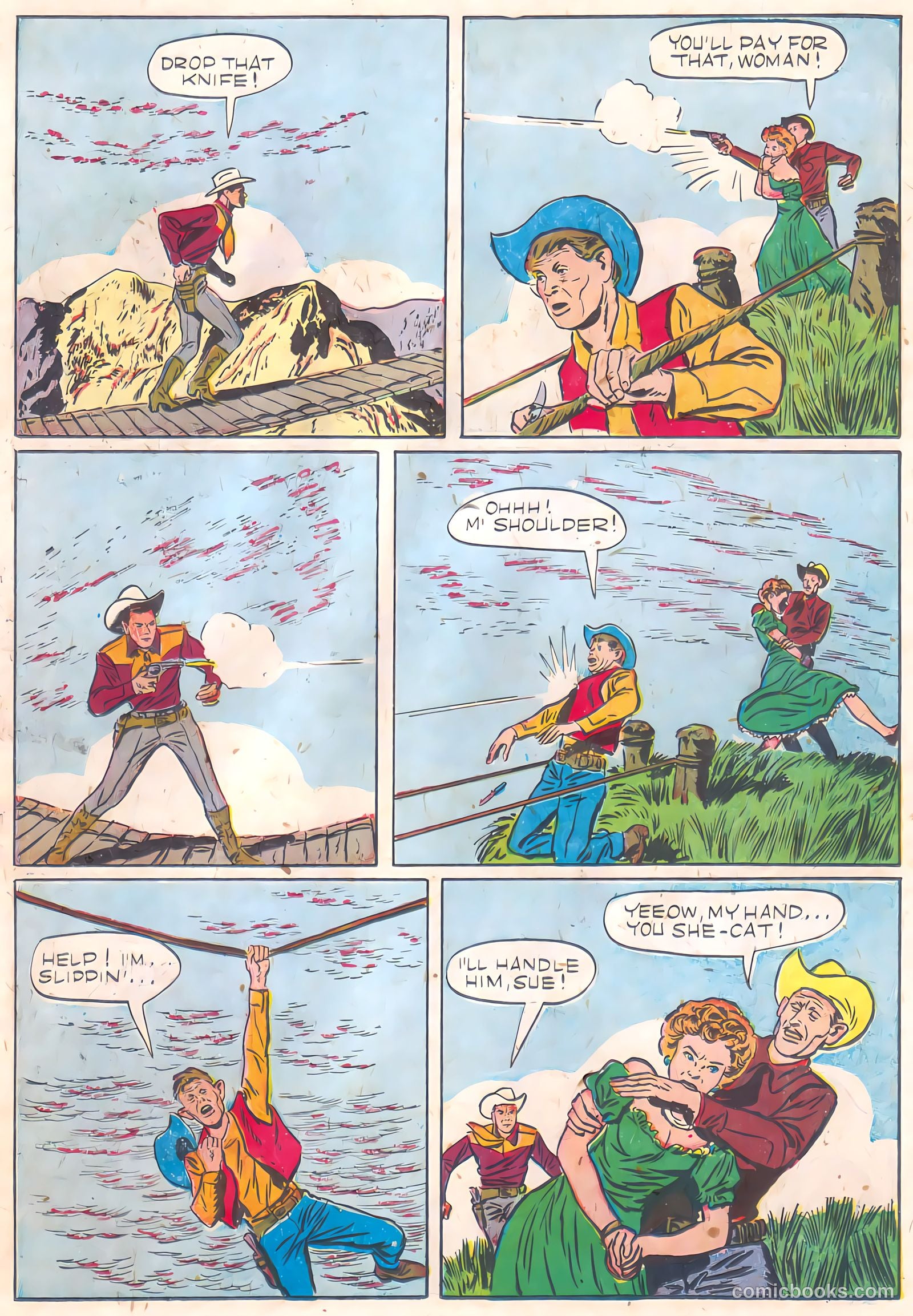 Johnny Mack Brown #5 (1951) — page 19 of 36