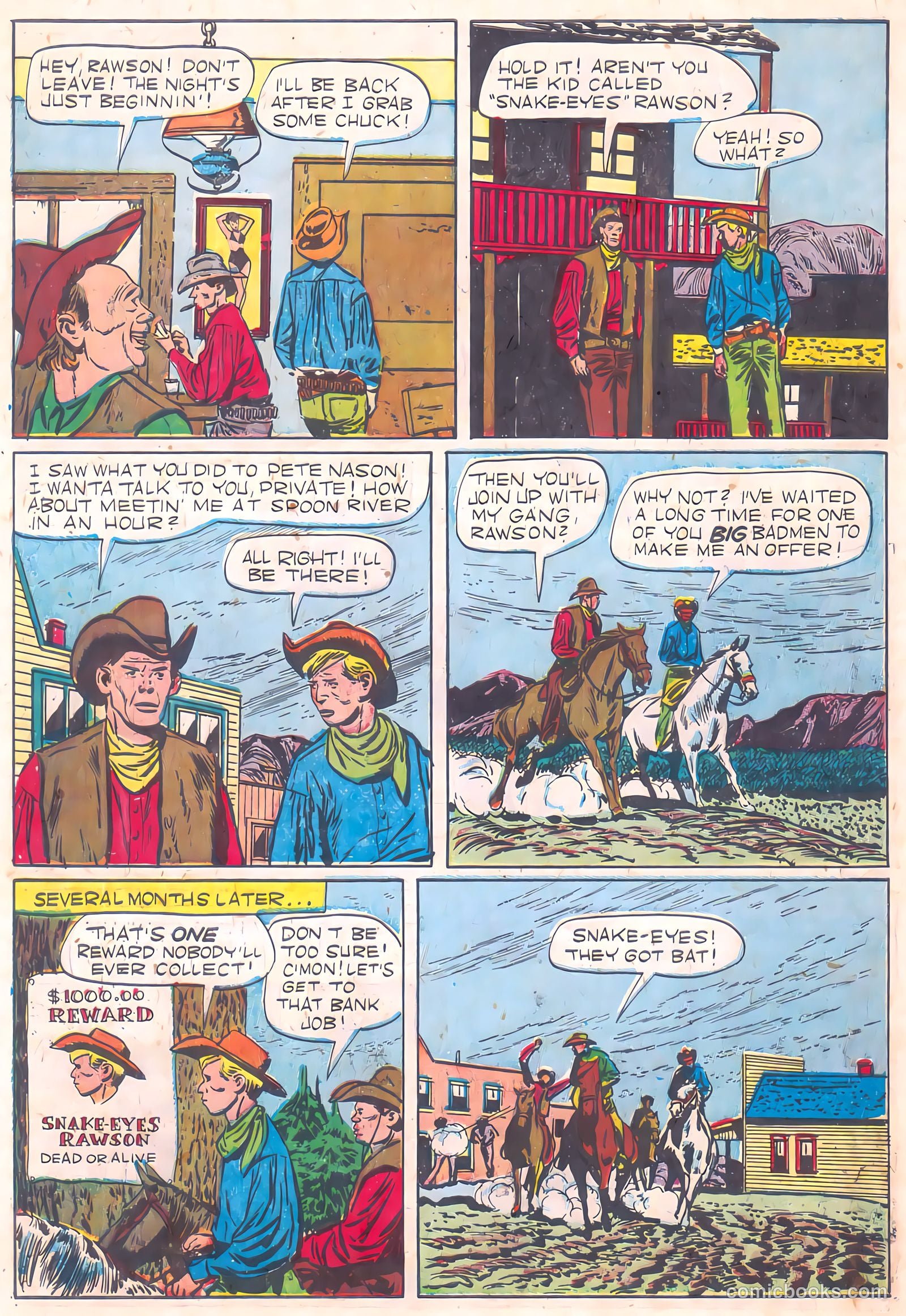 Johnny Mack Brown #5 (1951) — page 30 of 36