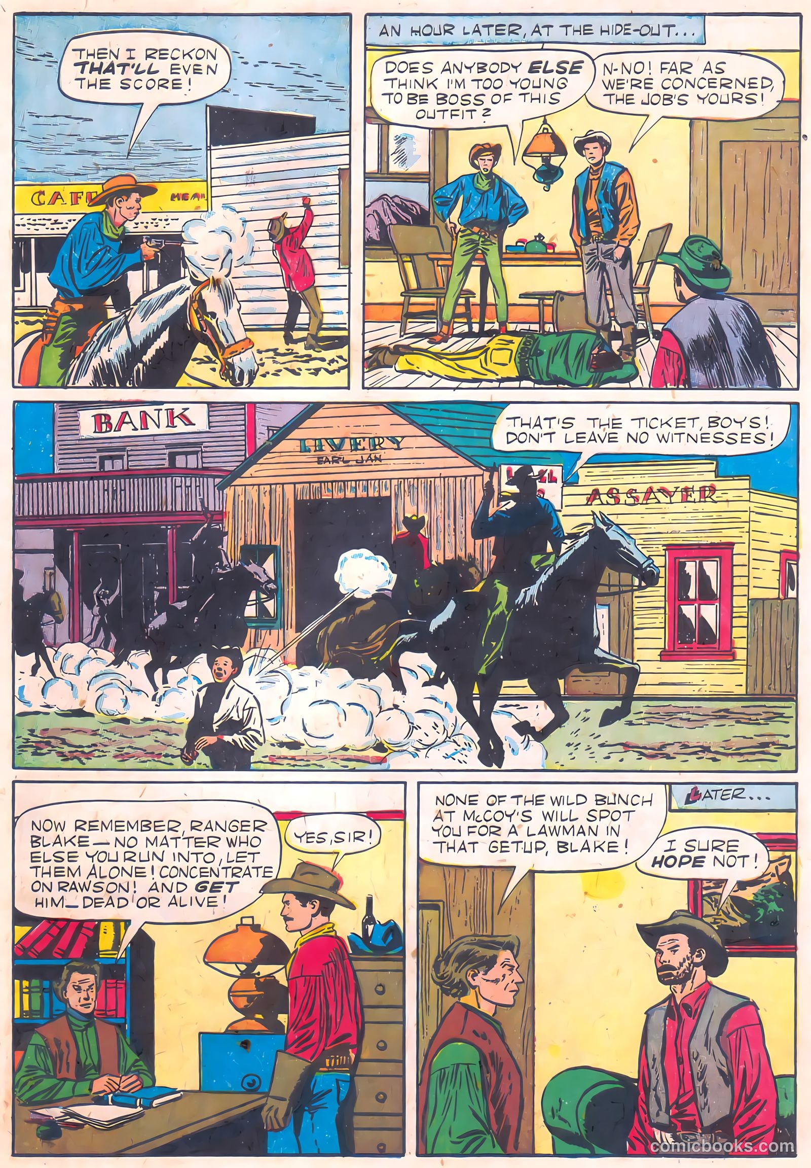 Johnny Mack Brown #5 (1951) — page 31 of 36
