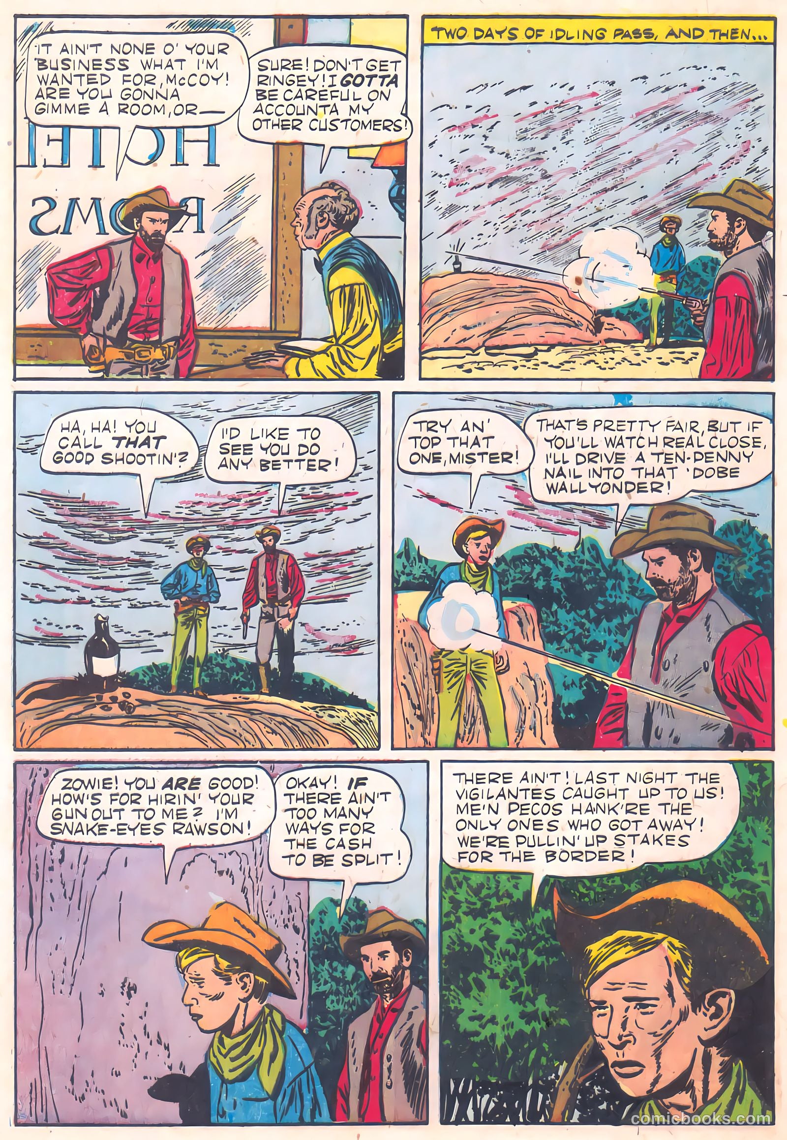 Johnny Mack Brown #5 (1951) — page 32 of 36