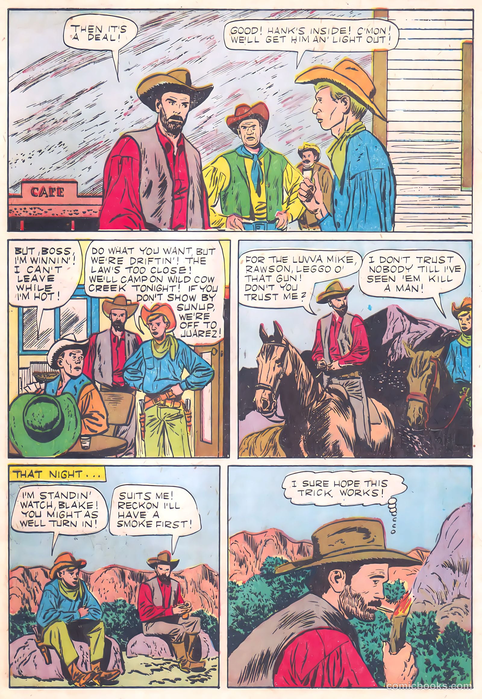 Johnny Mack Brown #5 (1951) — page 33 of 36