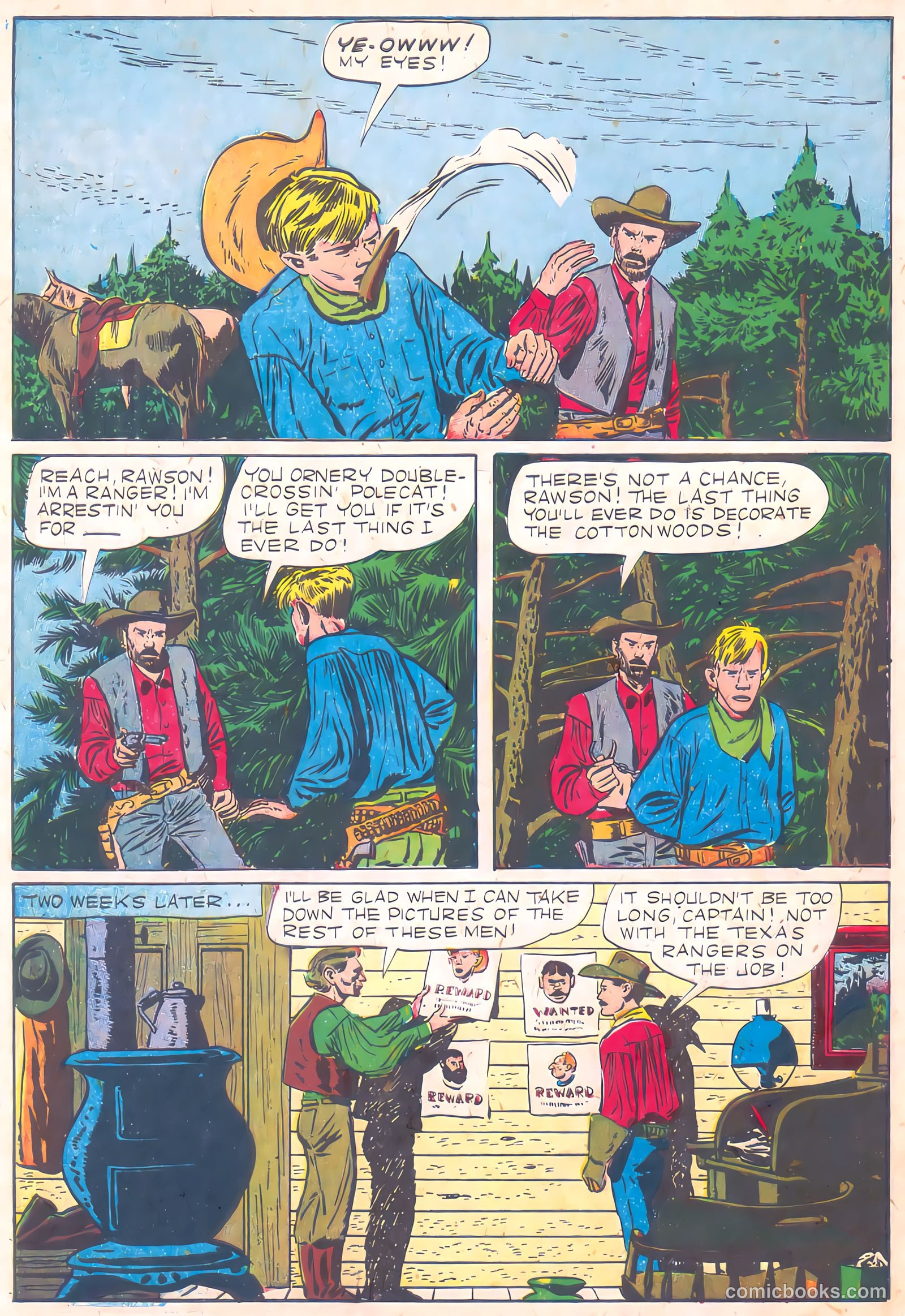 Johnny Mack Brown #5 (1951) — page 34 of 36