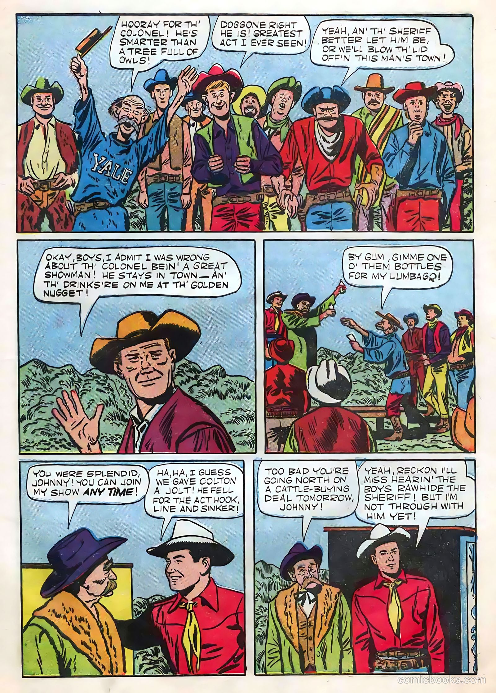 Johnny Mack Brown #6 (1951) — page 9 of 36
