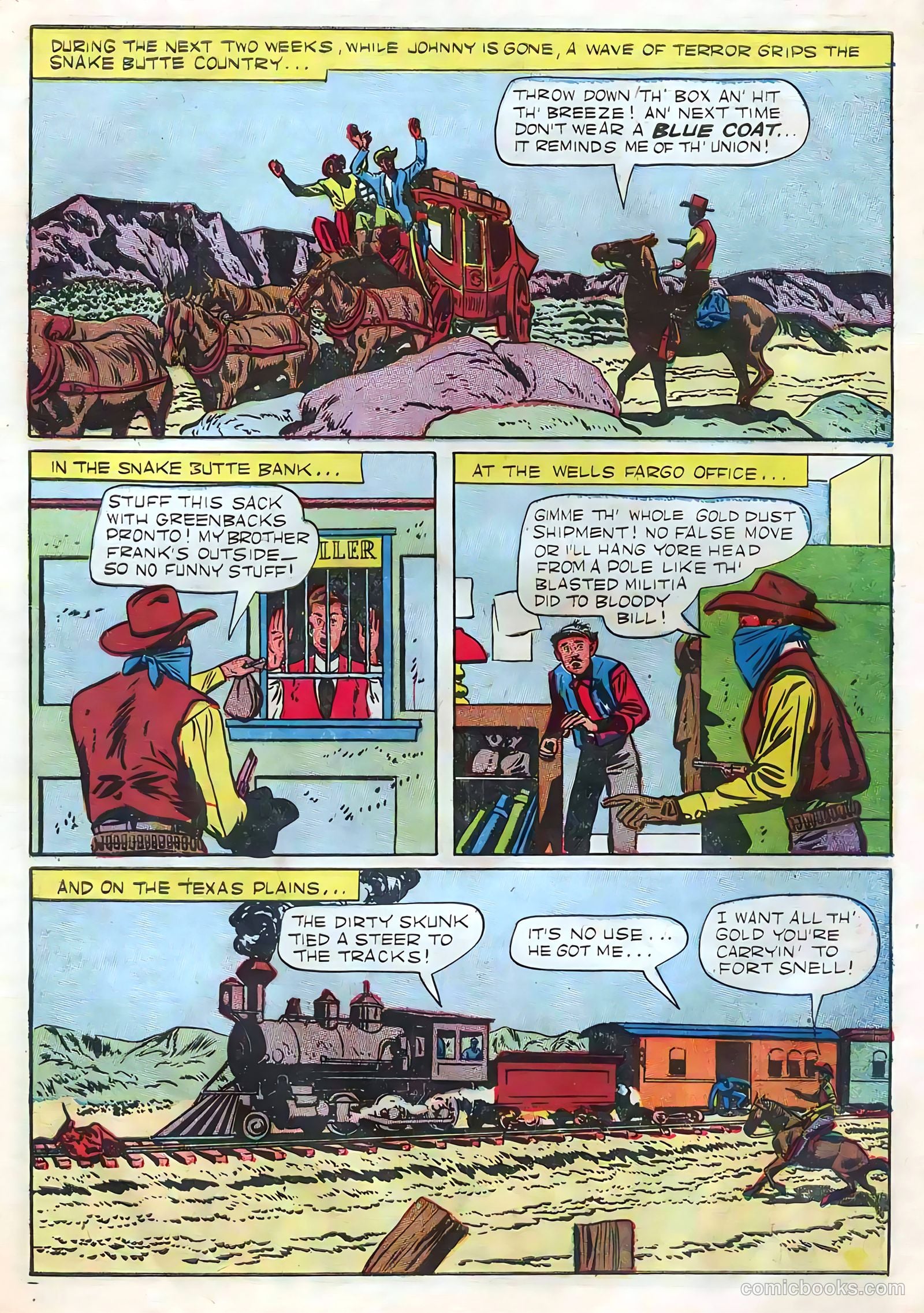 Johnny Mack Brown #6 (1951) — page 10 of 36