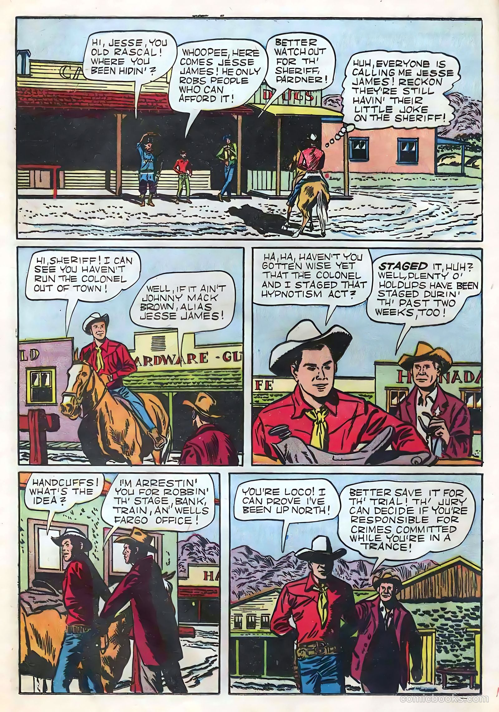 Johnny Mack Brown #6 (1951) — page 12 of 36