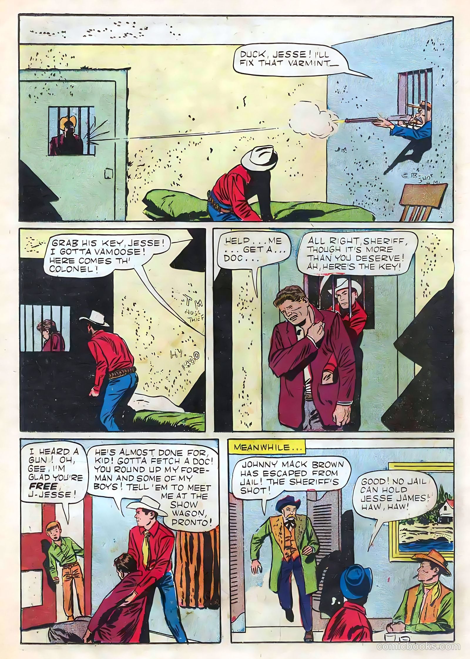 Johnny Mack Brown #6 (1951) — page 14 of 36