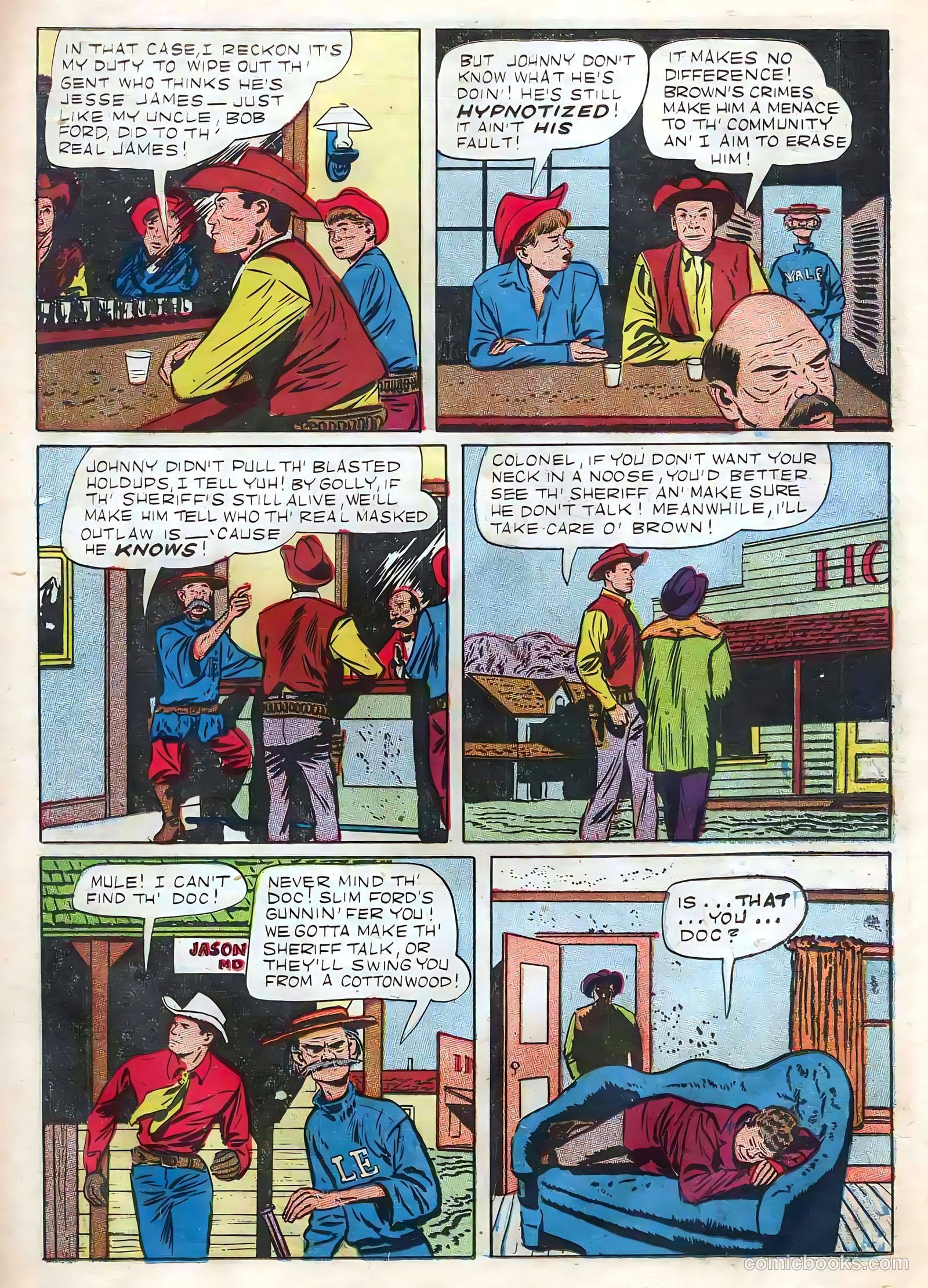 Johnny Mack Brown #6 (1951) — page 15 of 36