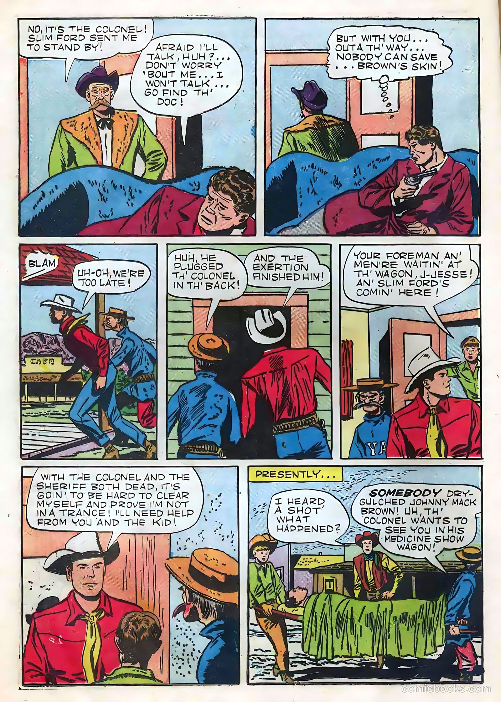 Johnny Mack Brown #6 (1951) — page 16 of 36