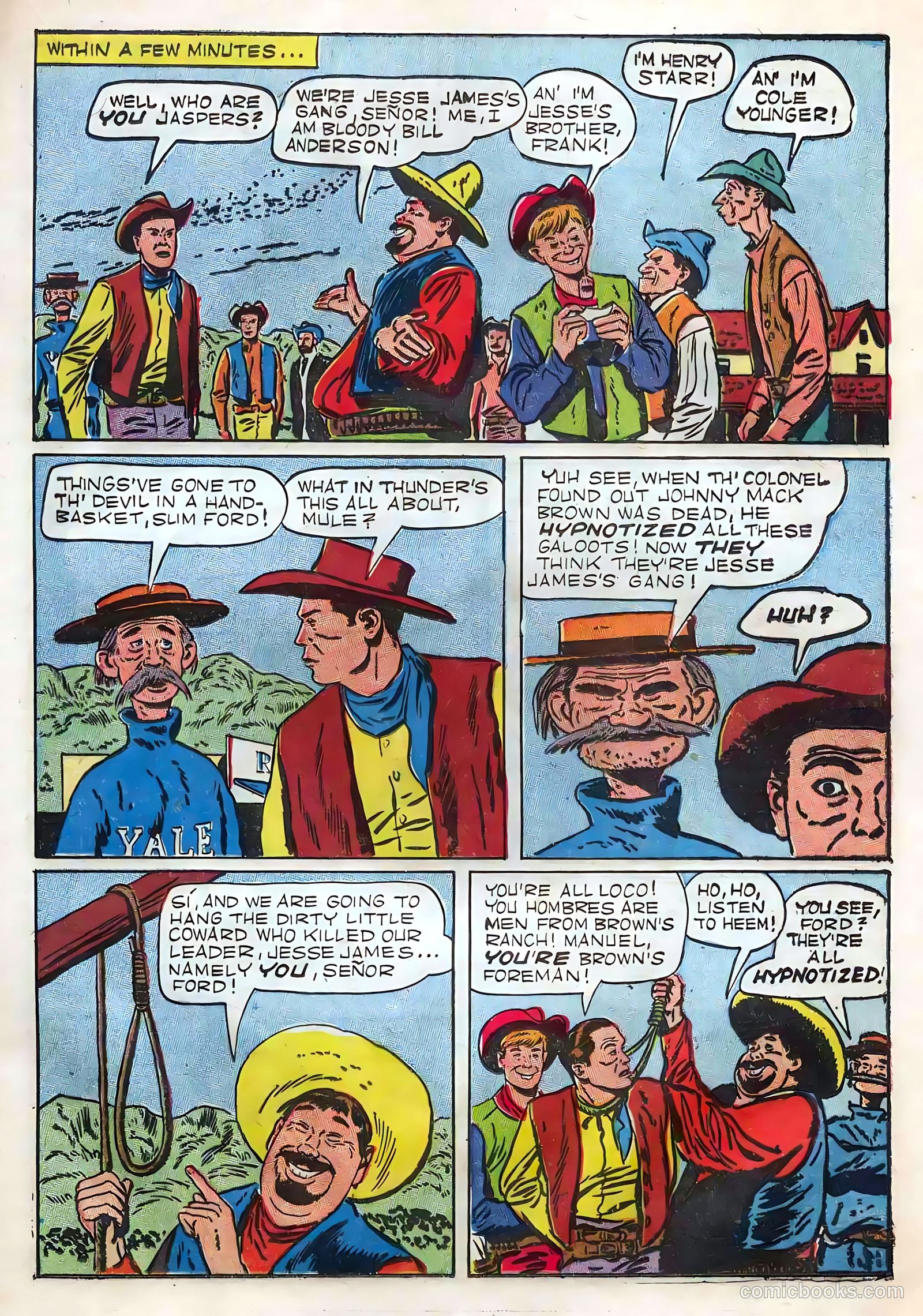 Johnny Mack Brown #6 (1951) — page 17 of 36