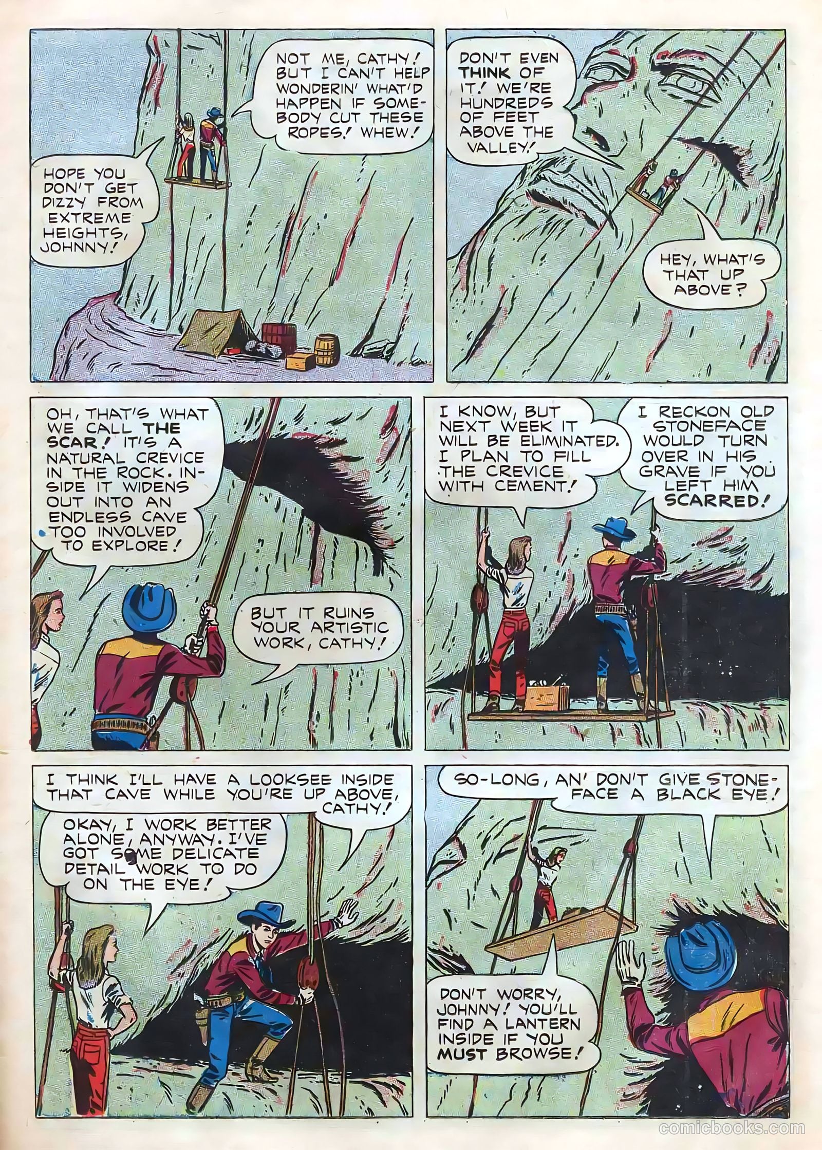 Johnny Mack Brown #6 (1951) — page 23 of 36