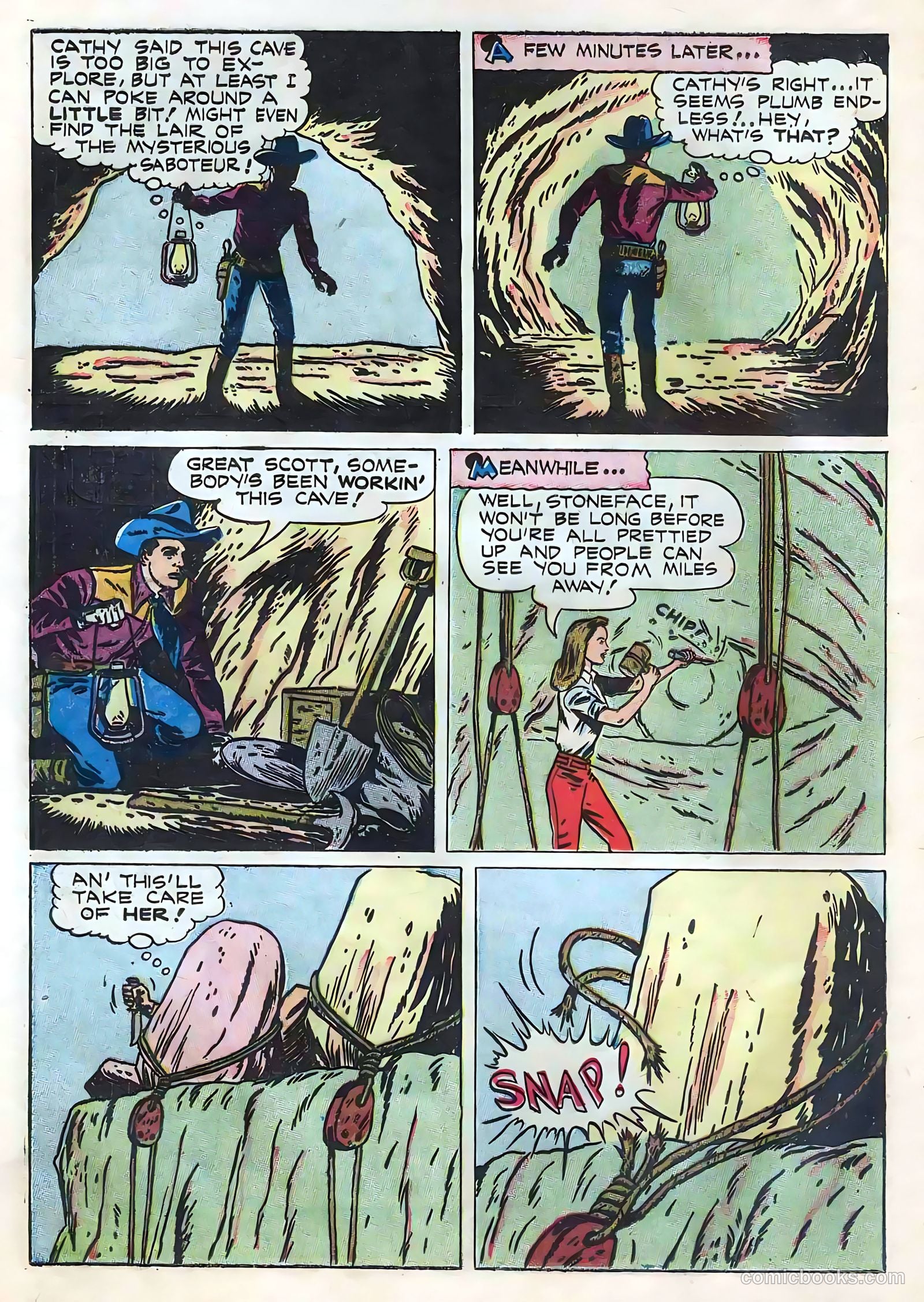Johnny Mack Brown #6 (1951) — page 24 of 36