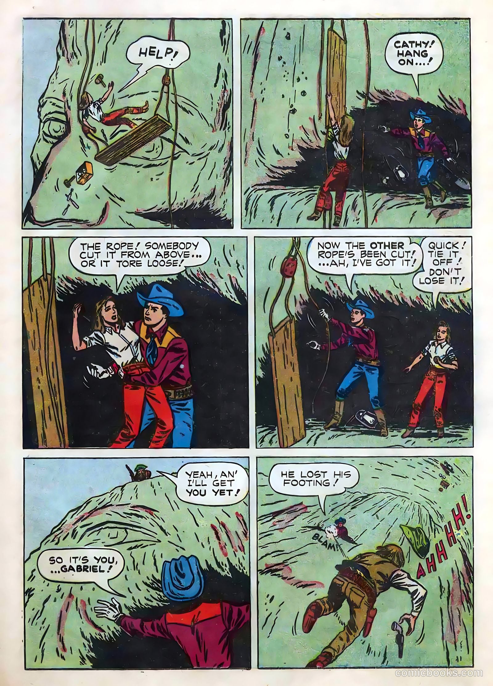Johnny Mack Brown #6 (1951) — page 25 of 36