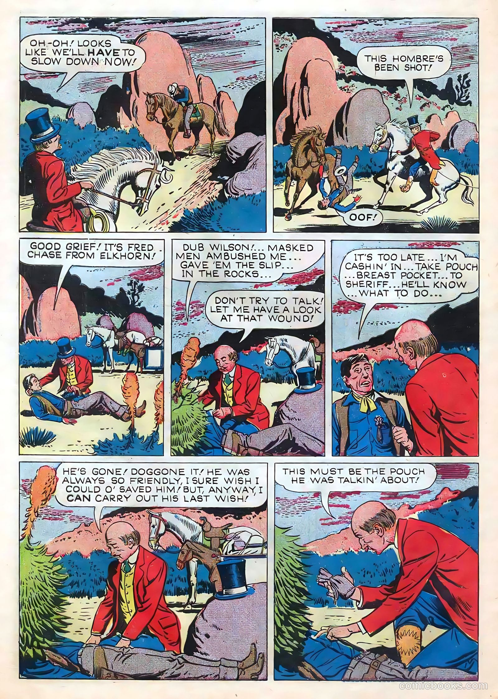 Johnny Mack Brown #6 (1951) — page 30 of 36