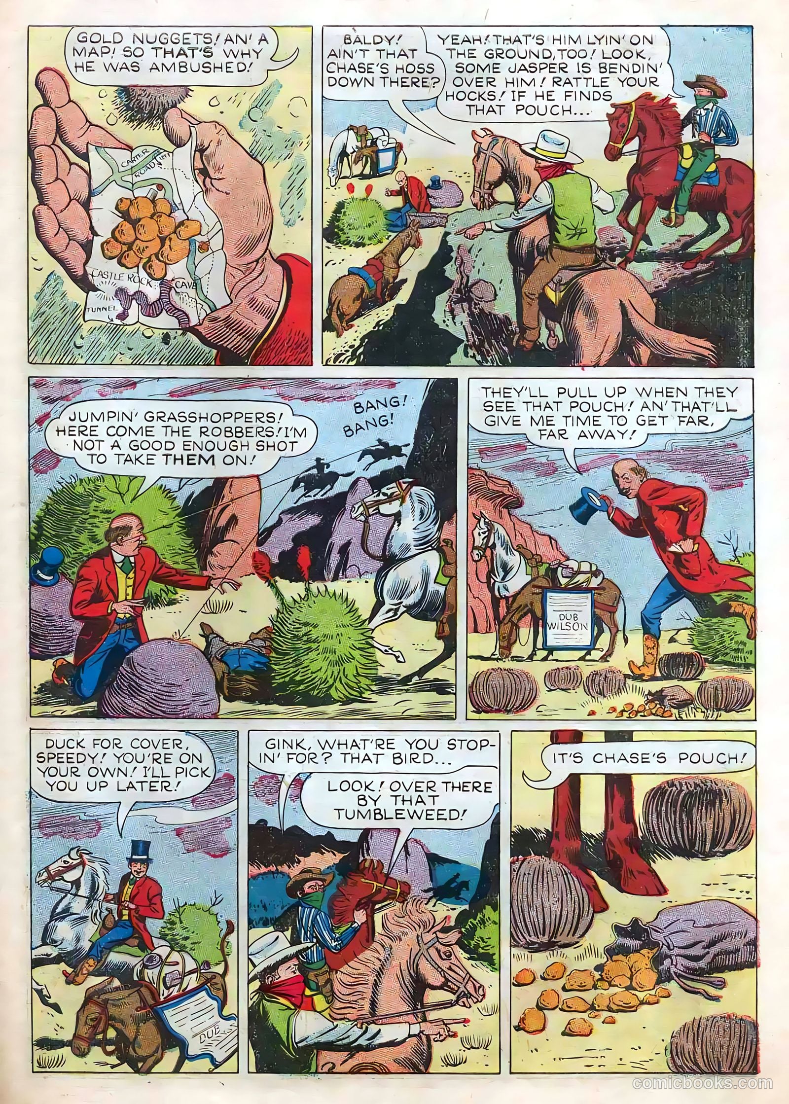 Johnny Mack Brown #6 (1951) — page 31 of 36