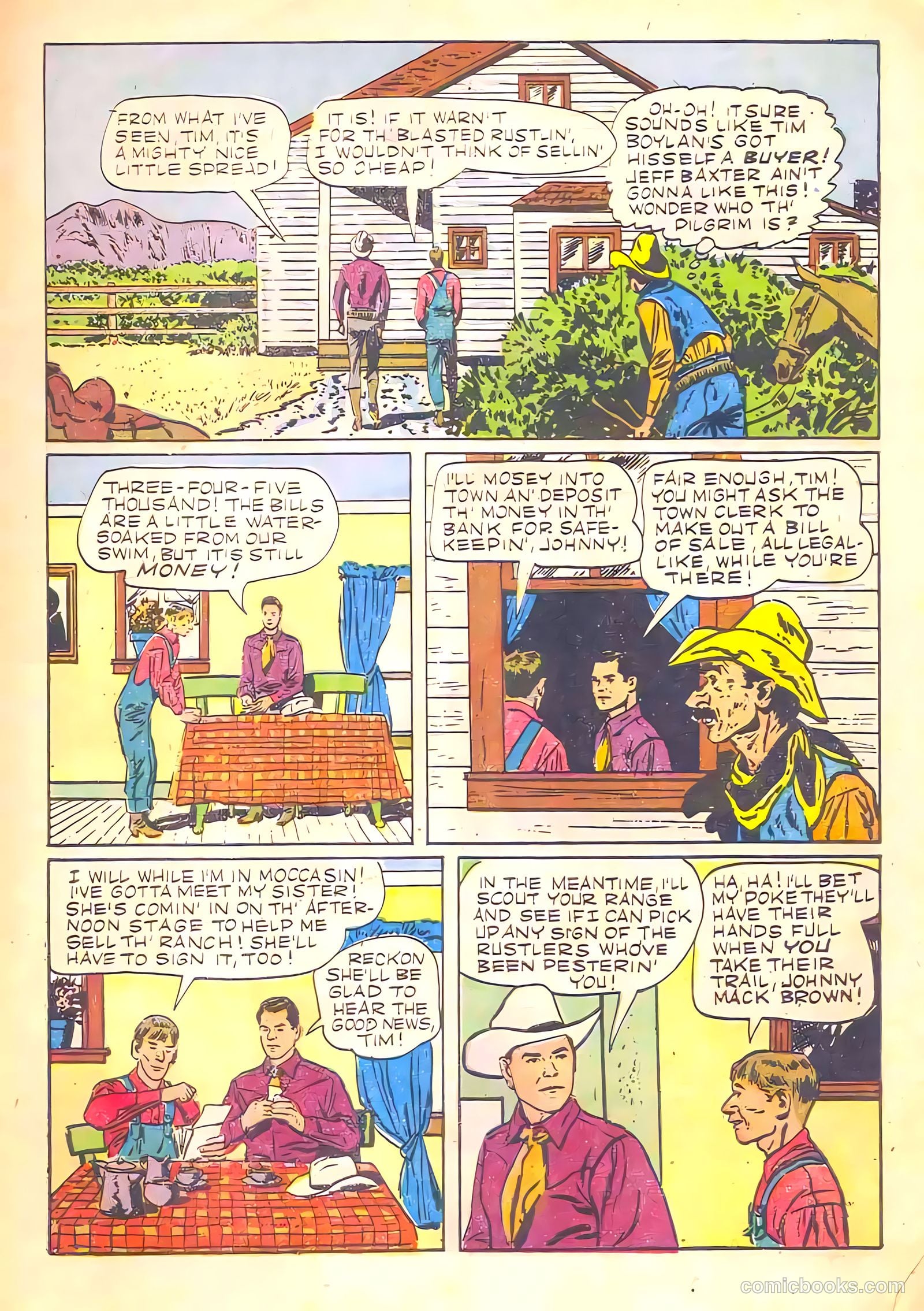 Johnny Mack Brown #7 (1951) — page 5 of 36